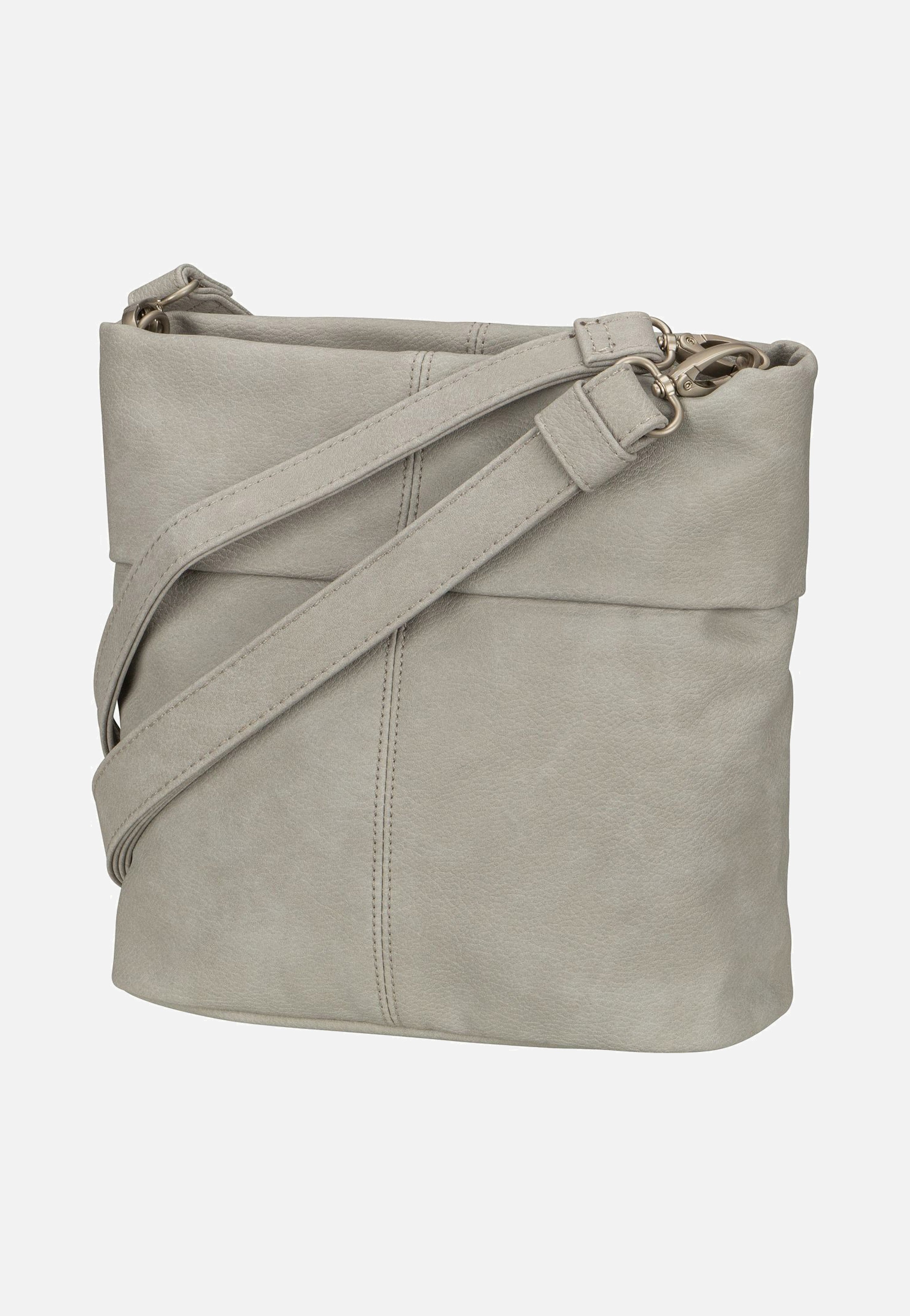 zwei Mademoiselle M8 Nubuk/Ice Beuteltasche