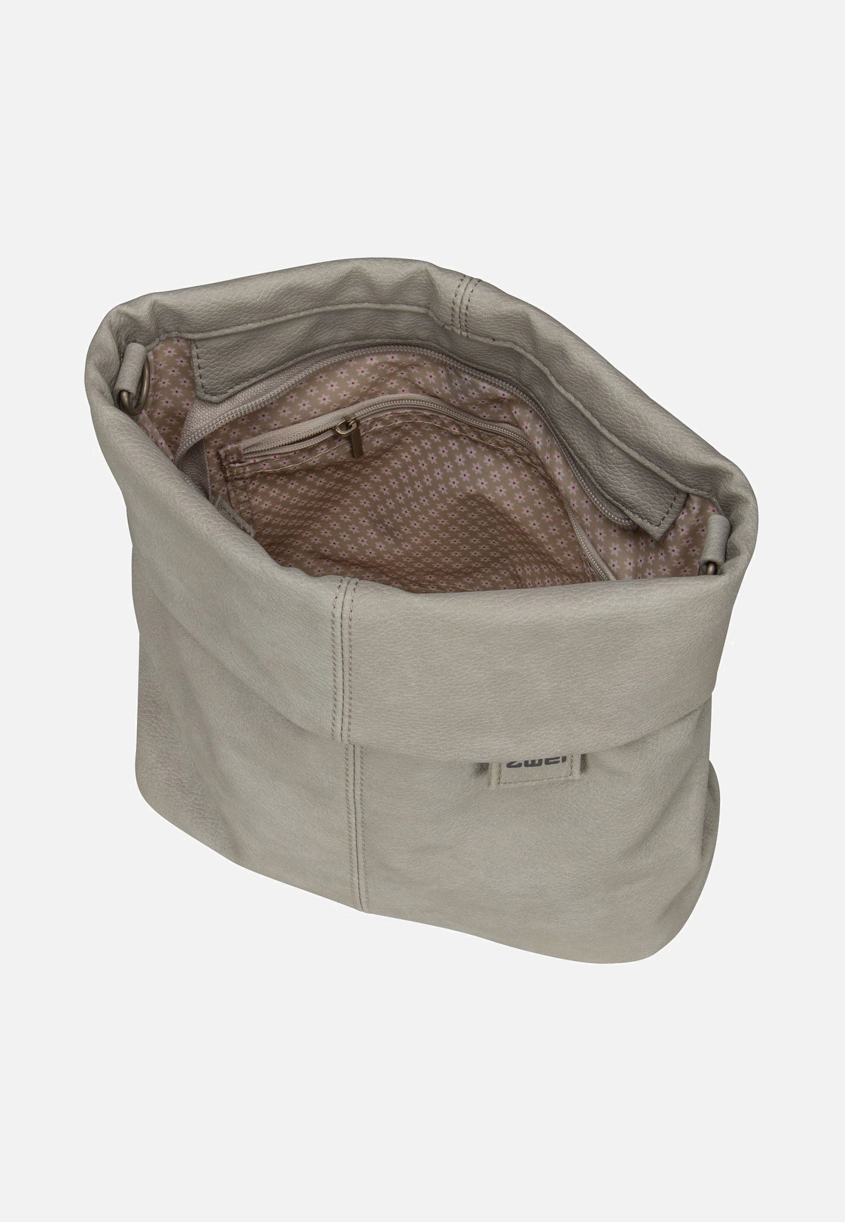 zwei Mademoiselle M8 Nubuk/Ice Beuteltasche