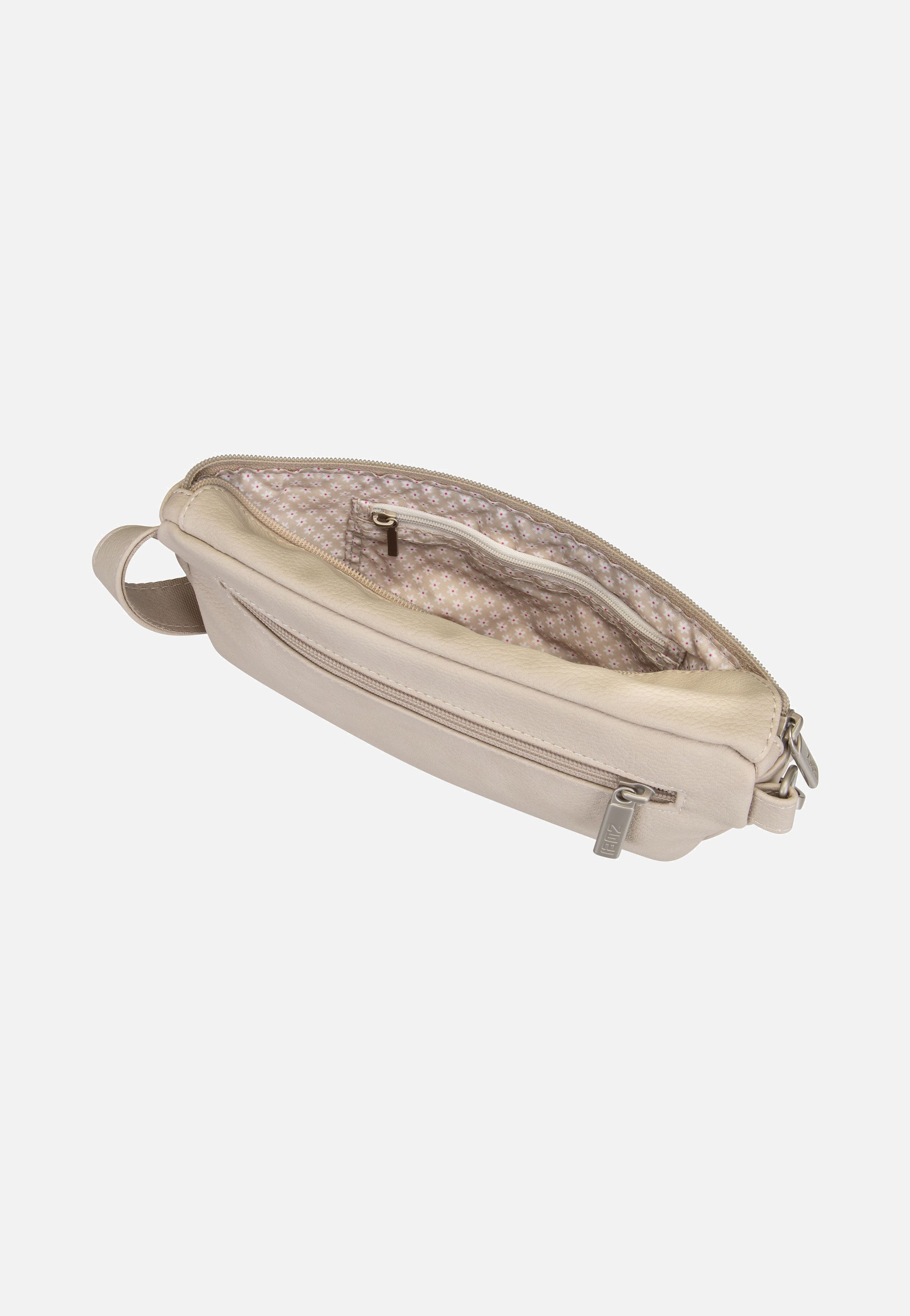 zwei Mademoiselle MH4 Nubuk/Linen Bauchtasche