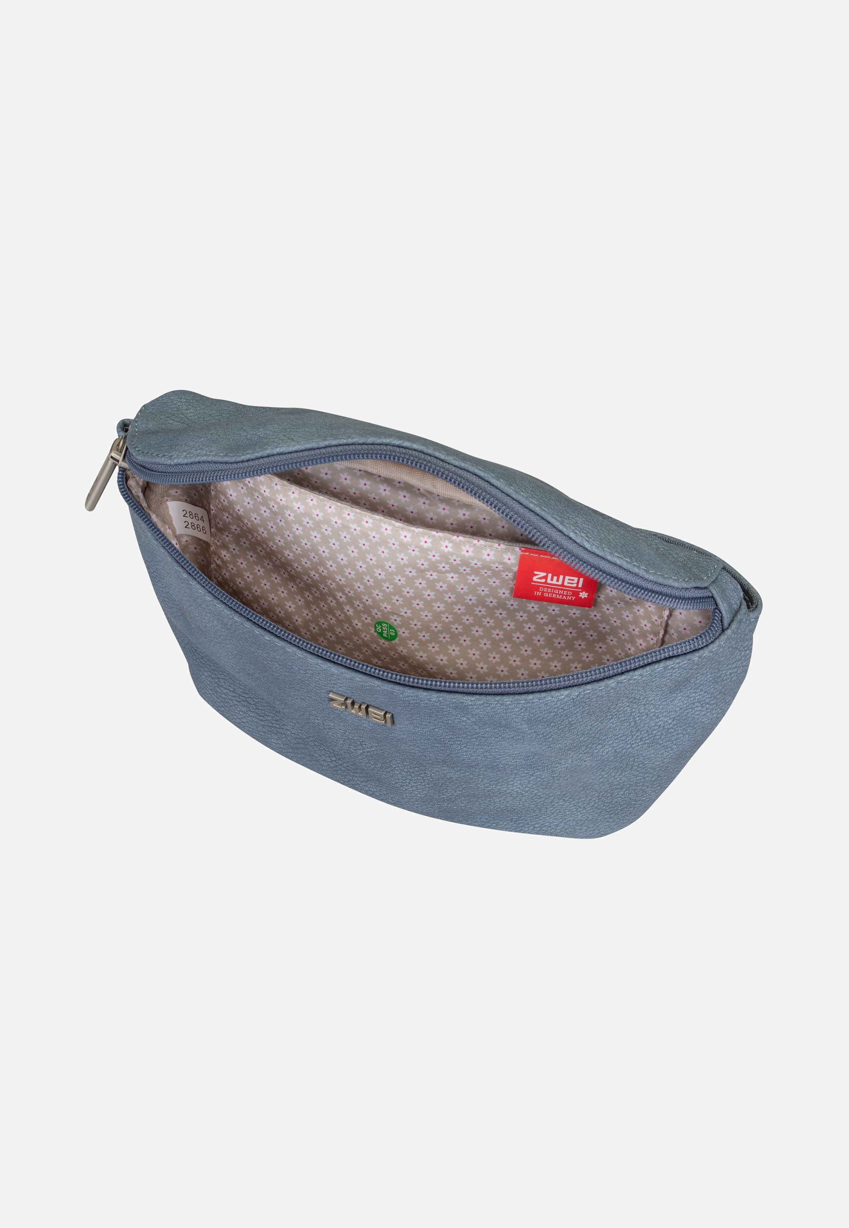 zwei Mademoiselle MH4 Nubuk/Sky Bauchtasche
