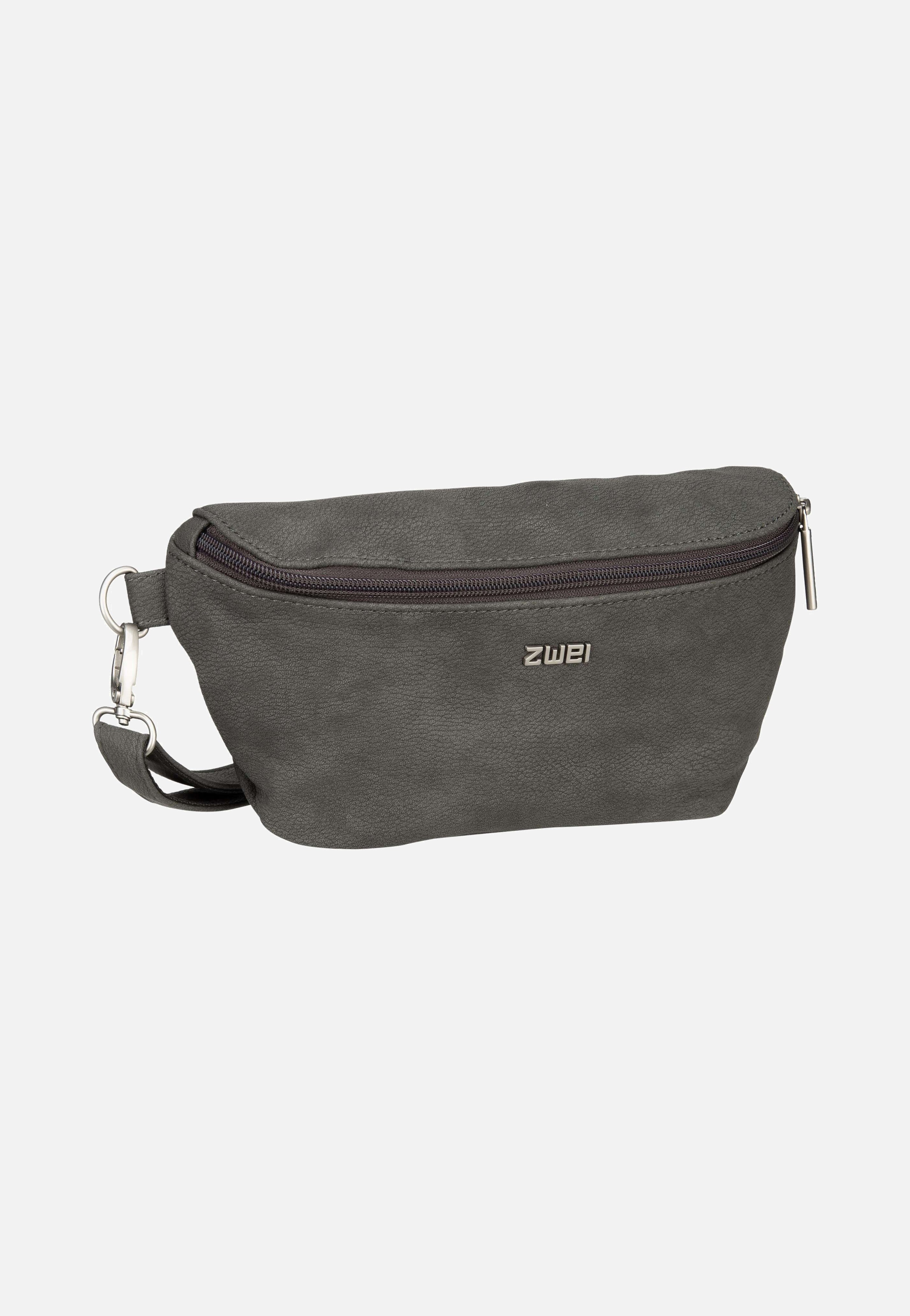 zwei Mademoiselle MH4 Nubuk/Stone Bauchtasche