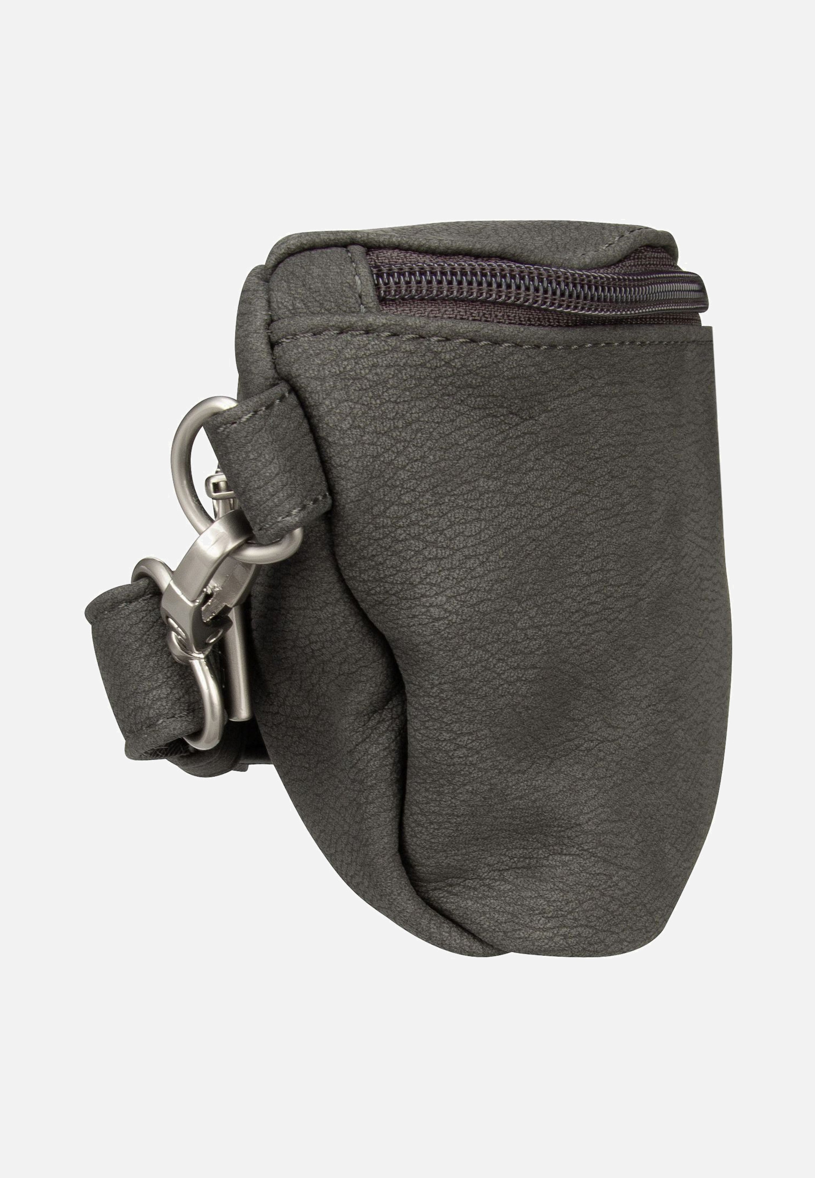 zwei Mademoiselle MH4 Nubuk/Stone Bauchtasche