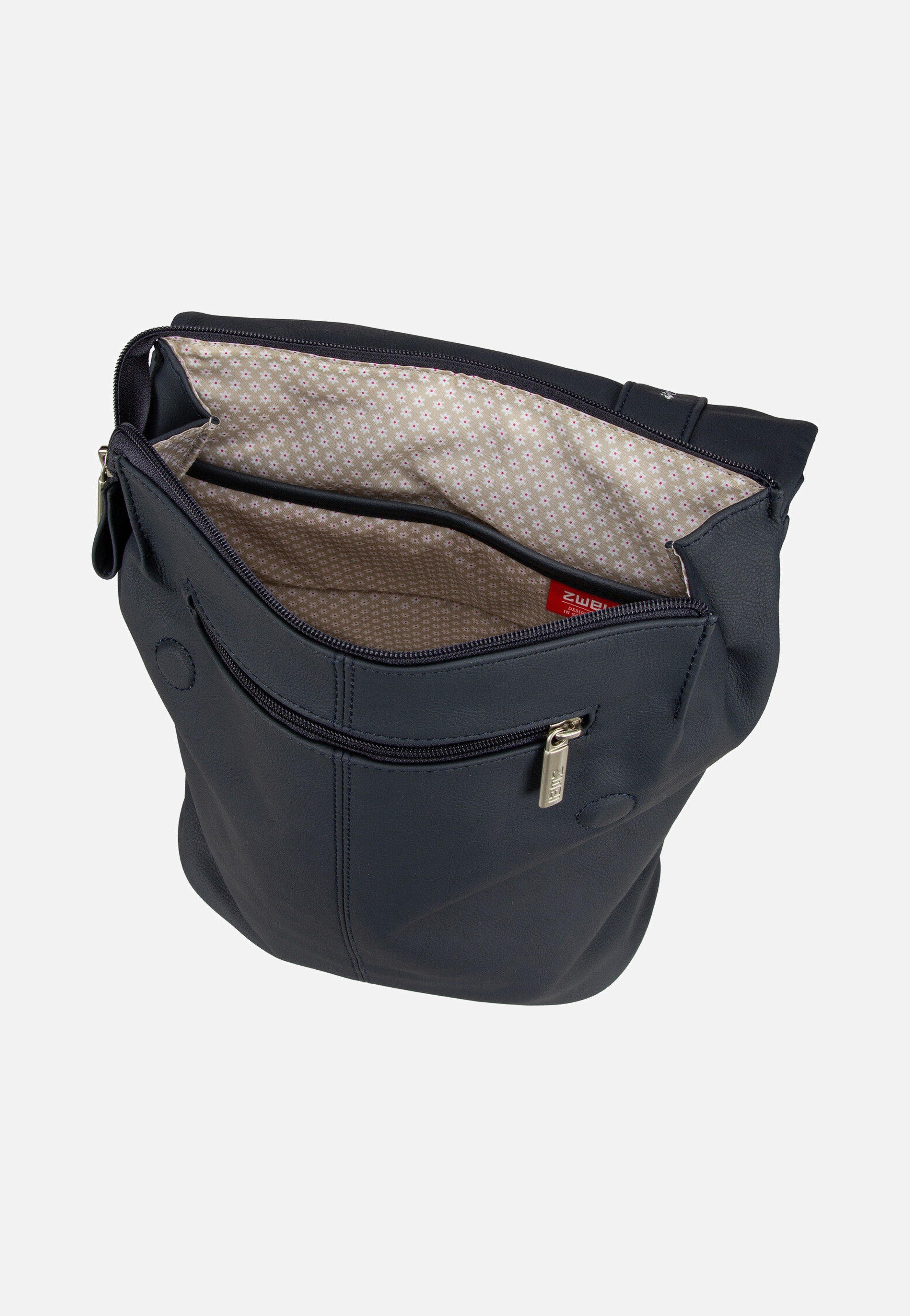 zwei Mademoiselle MR13 Nubuk/Ink Rucksack