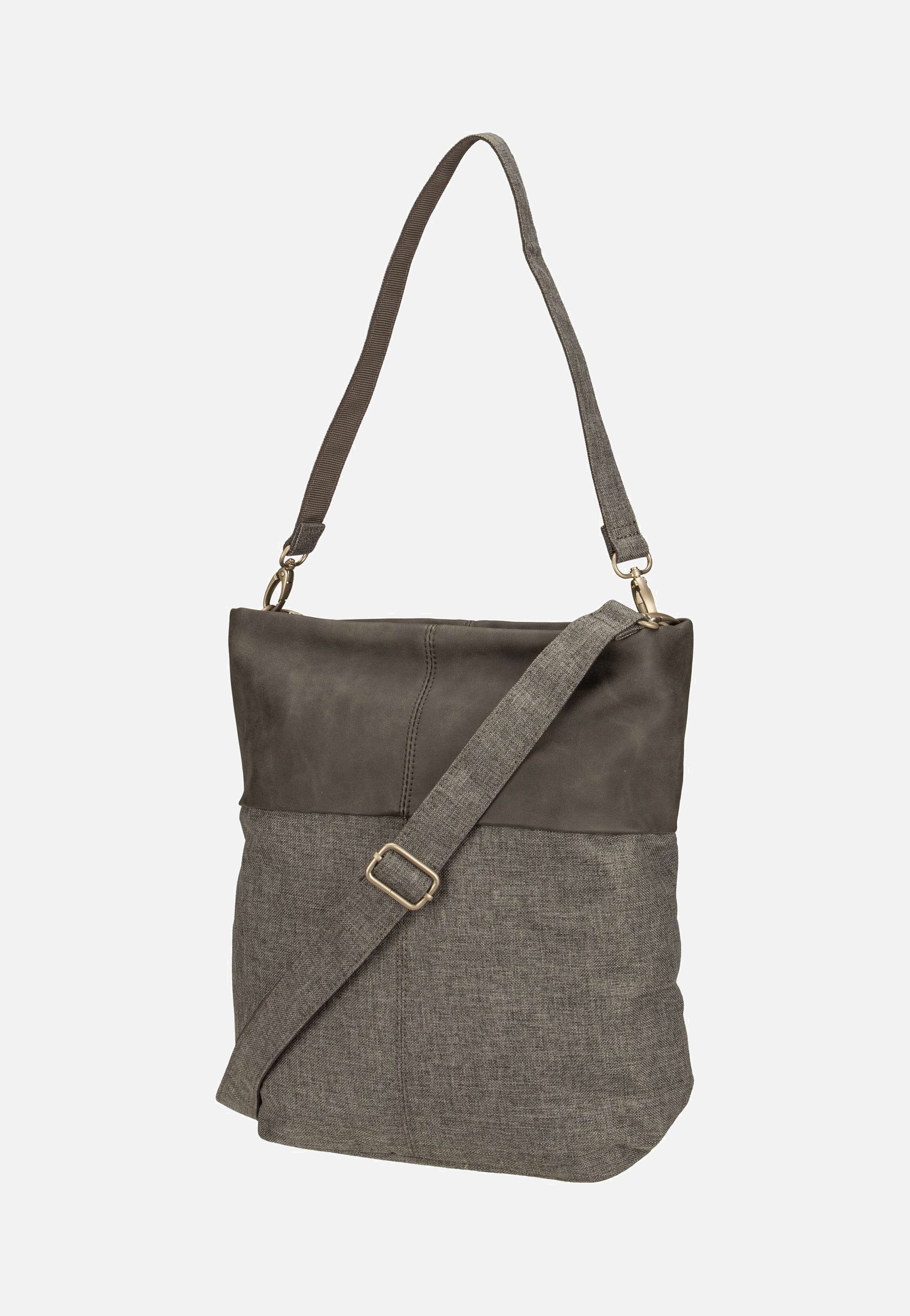 zwei Olli OT12 Grey Hobo Bag