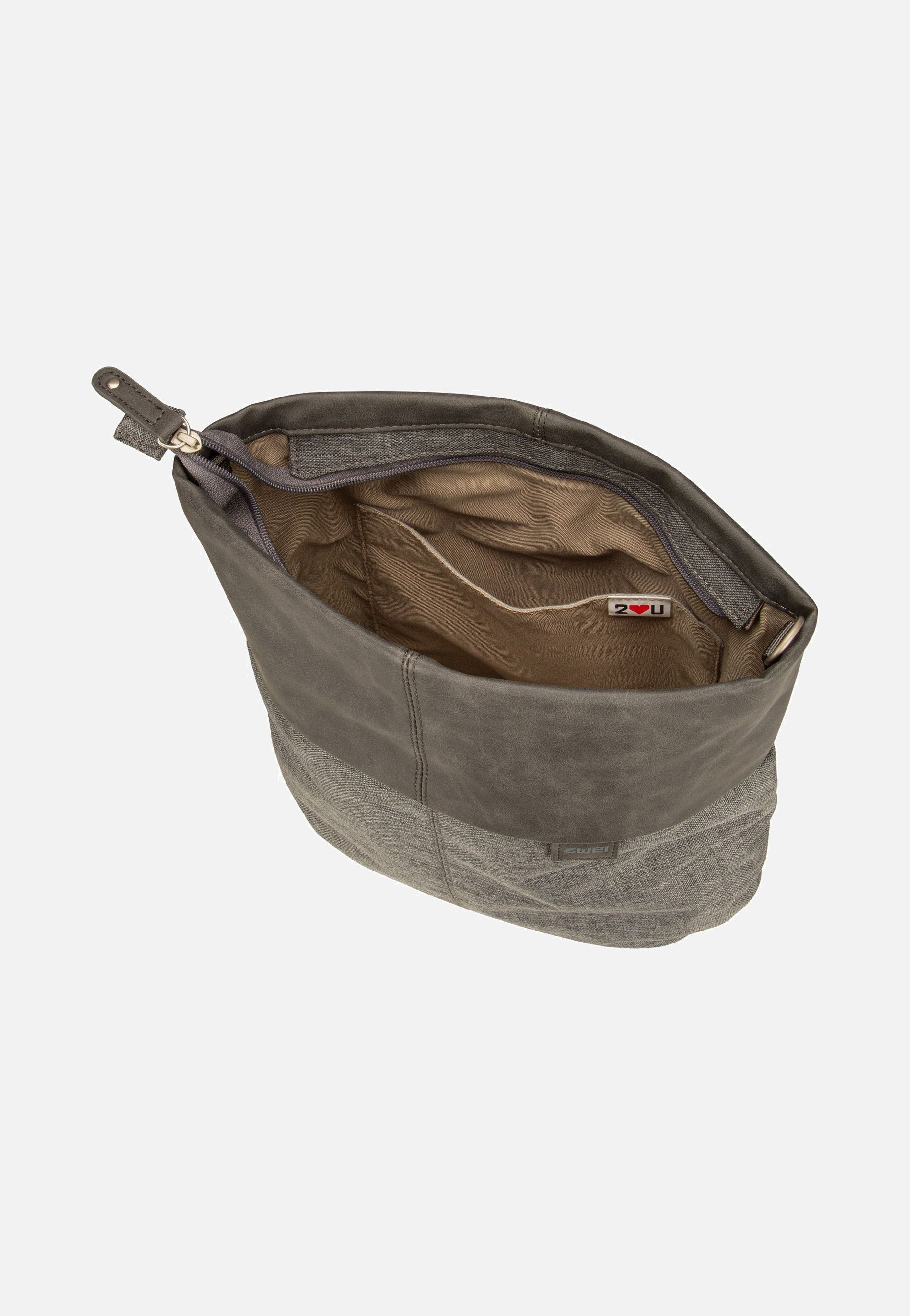 zwei Olli OT12 Grey Hobo Bag