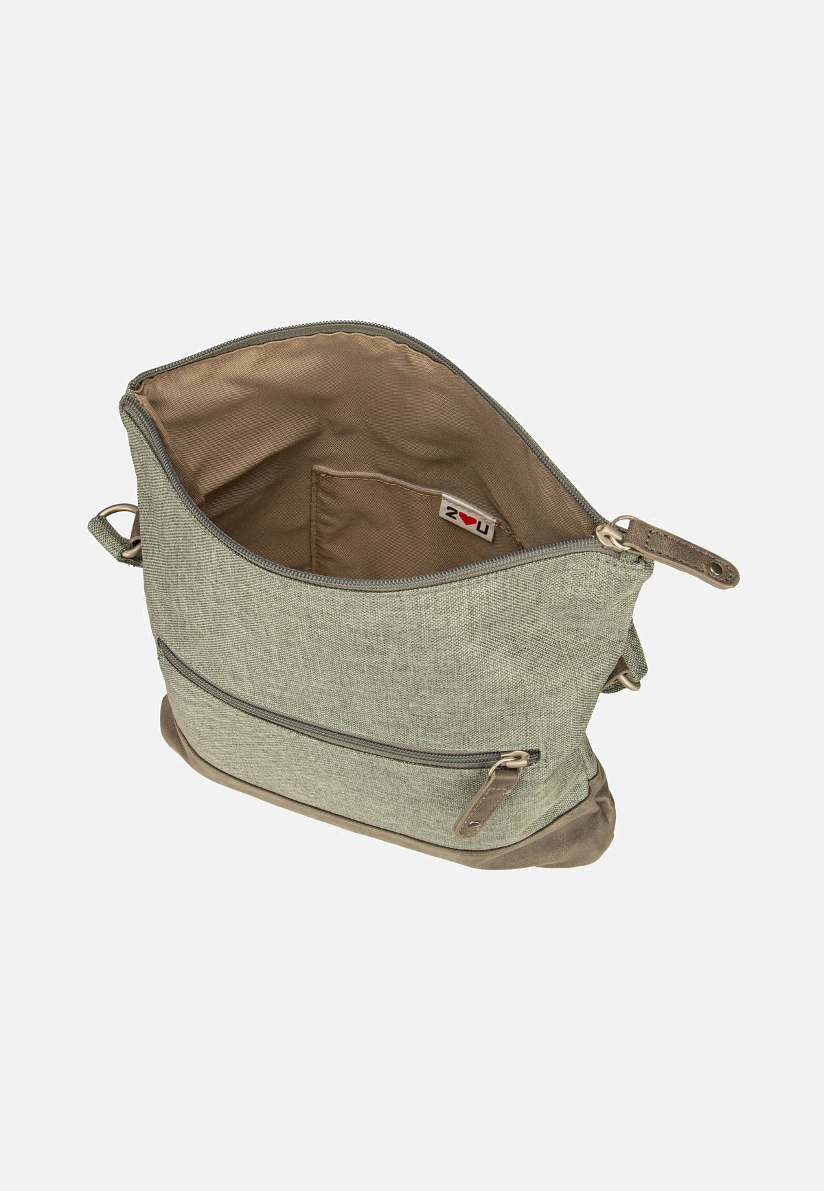 zwei Olli OT6 Salbei Beuteltasche