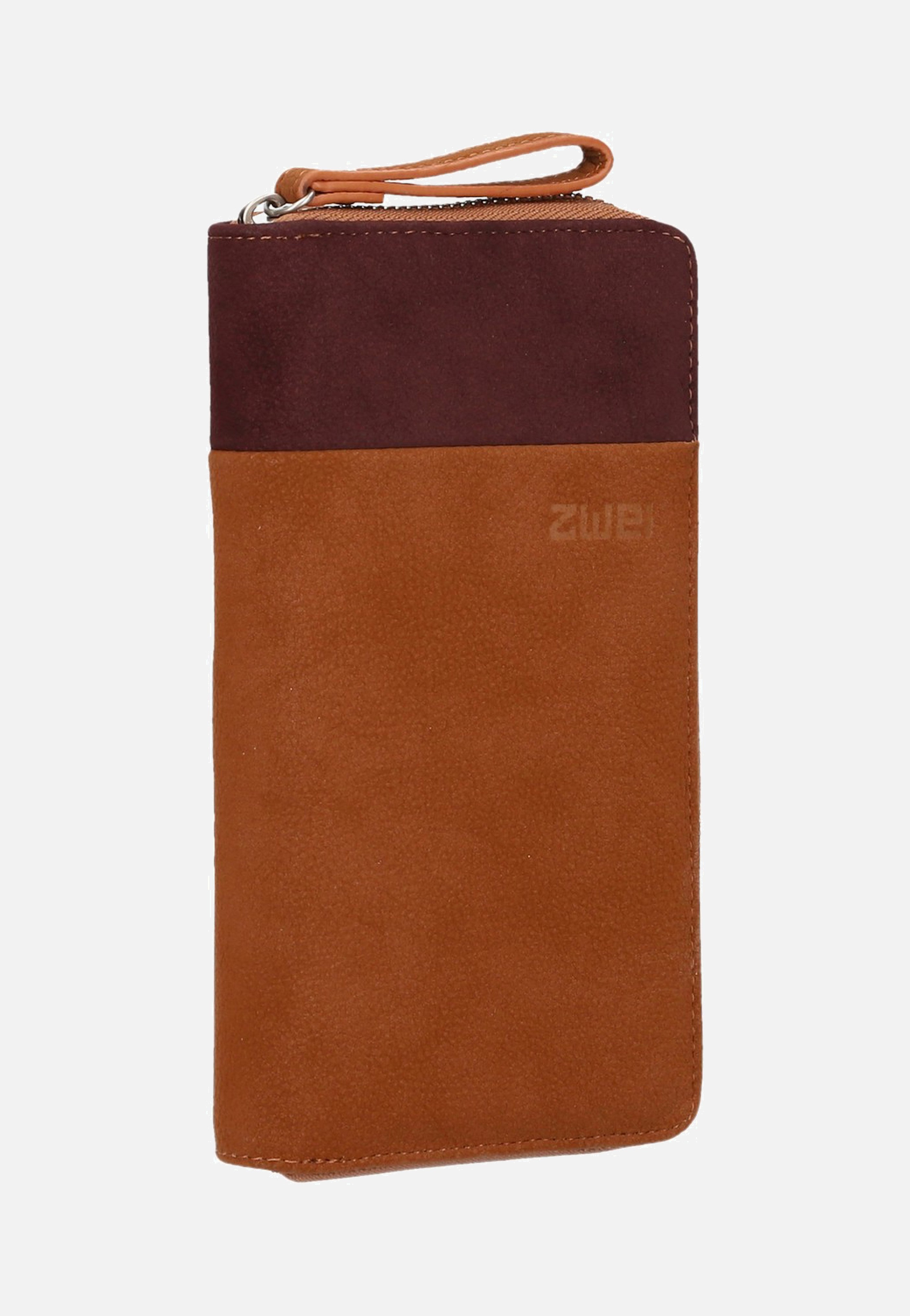 zwei Eva EV2 Nubuk/Cognac Wallet