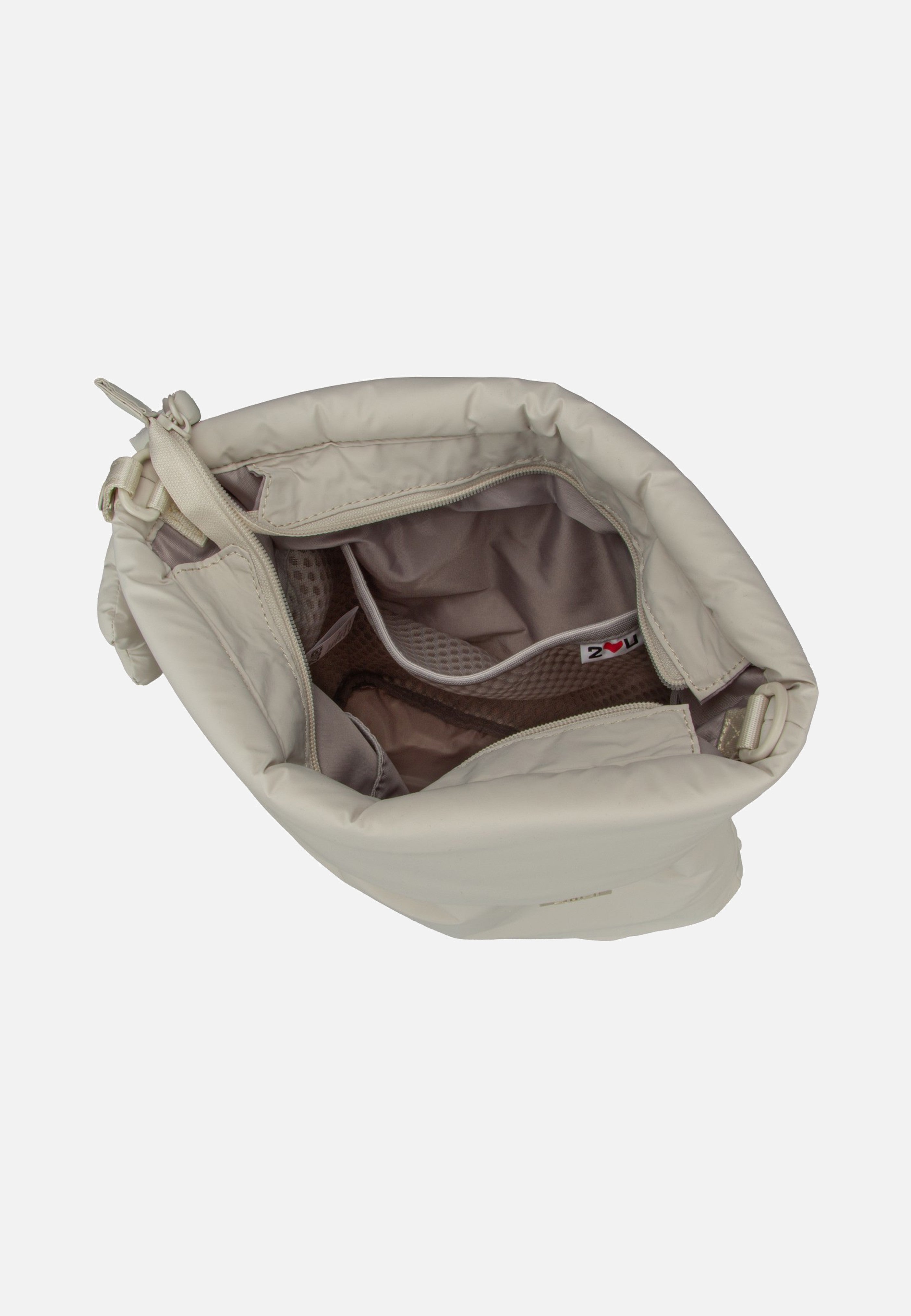 zwei Hannah HA12 Off White Hobo Bag