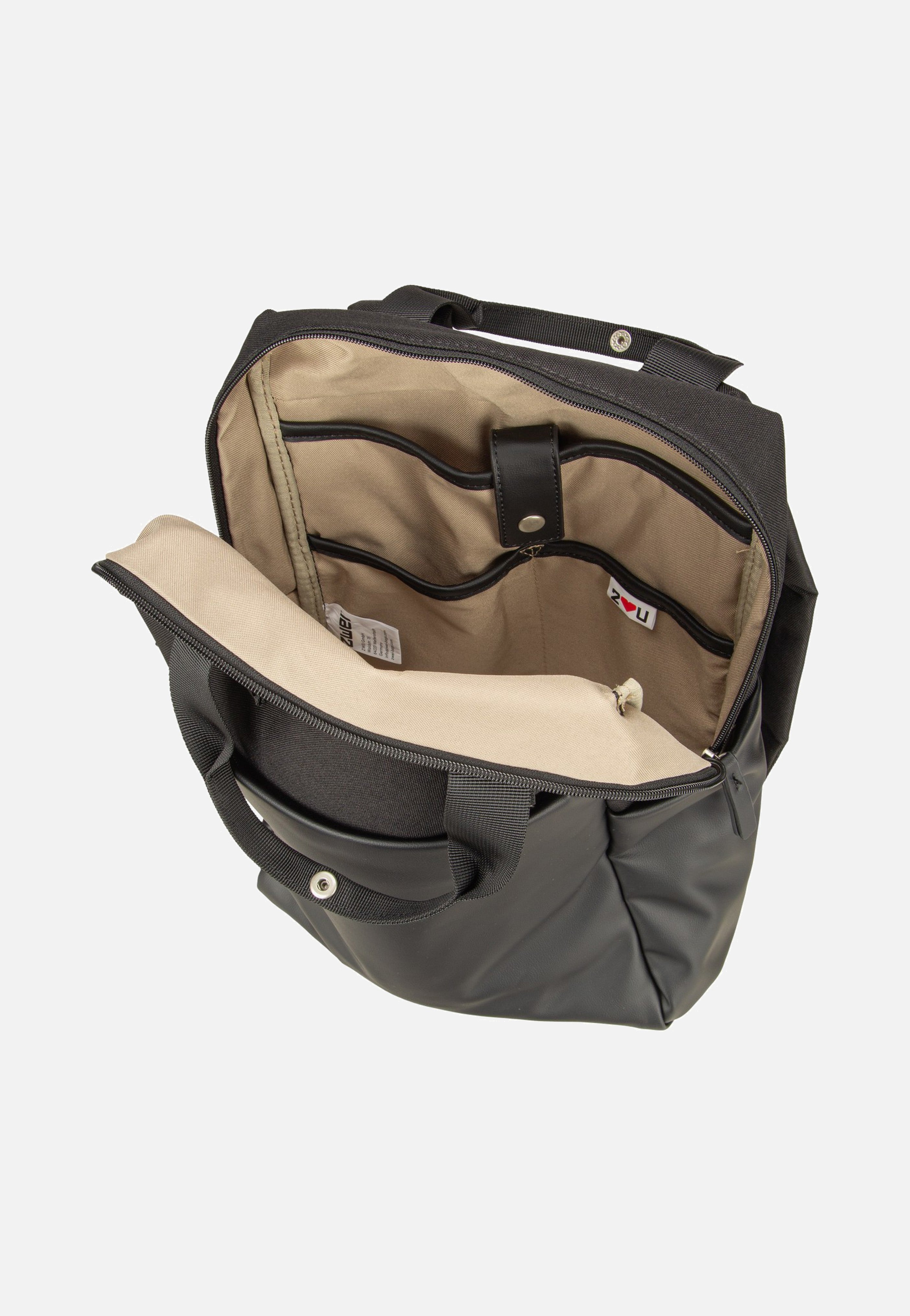 zwei Lou LUR130 Black Rucksack