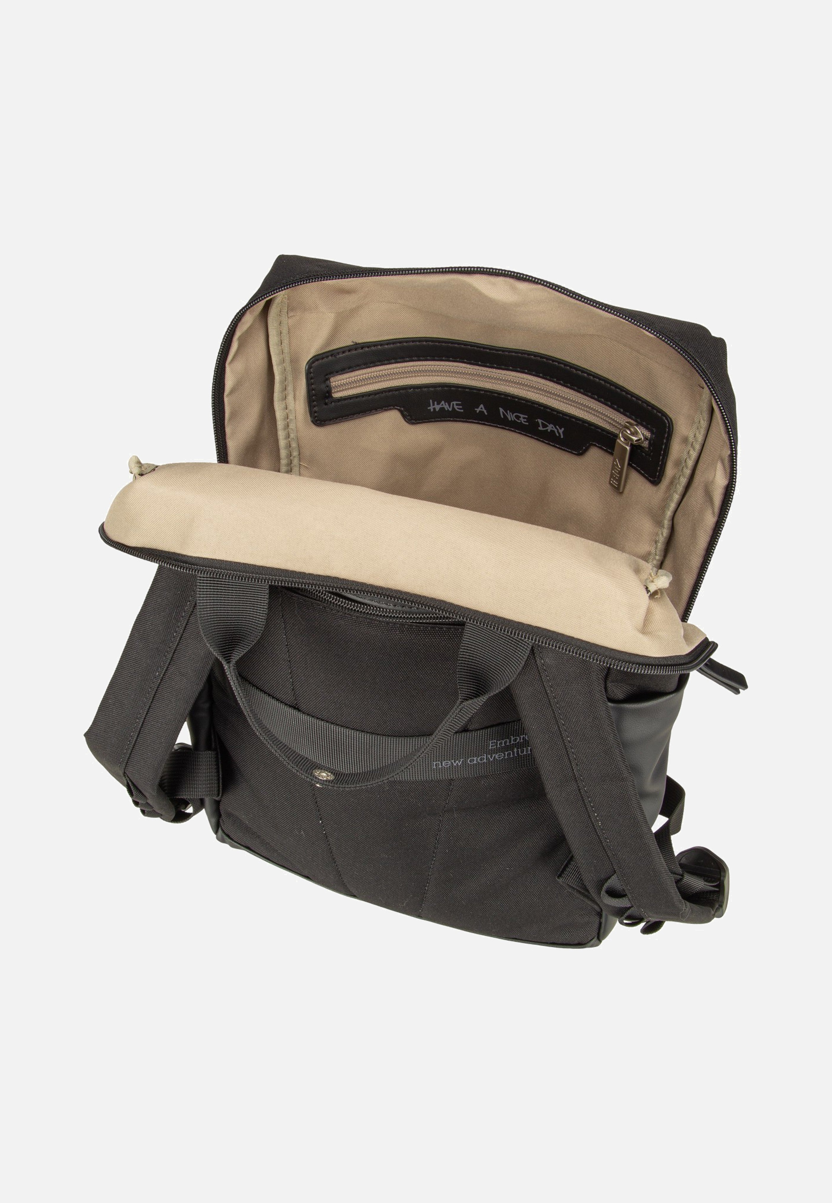 zwei Lou LUR130 Black Rucksack
