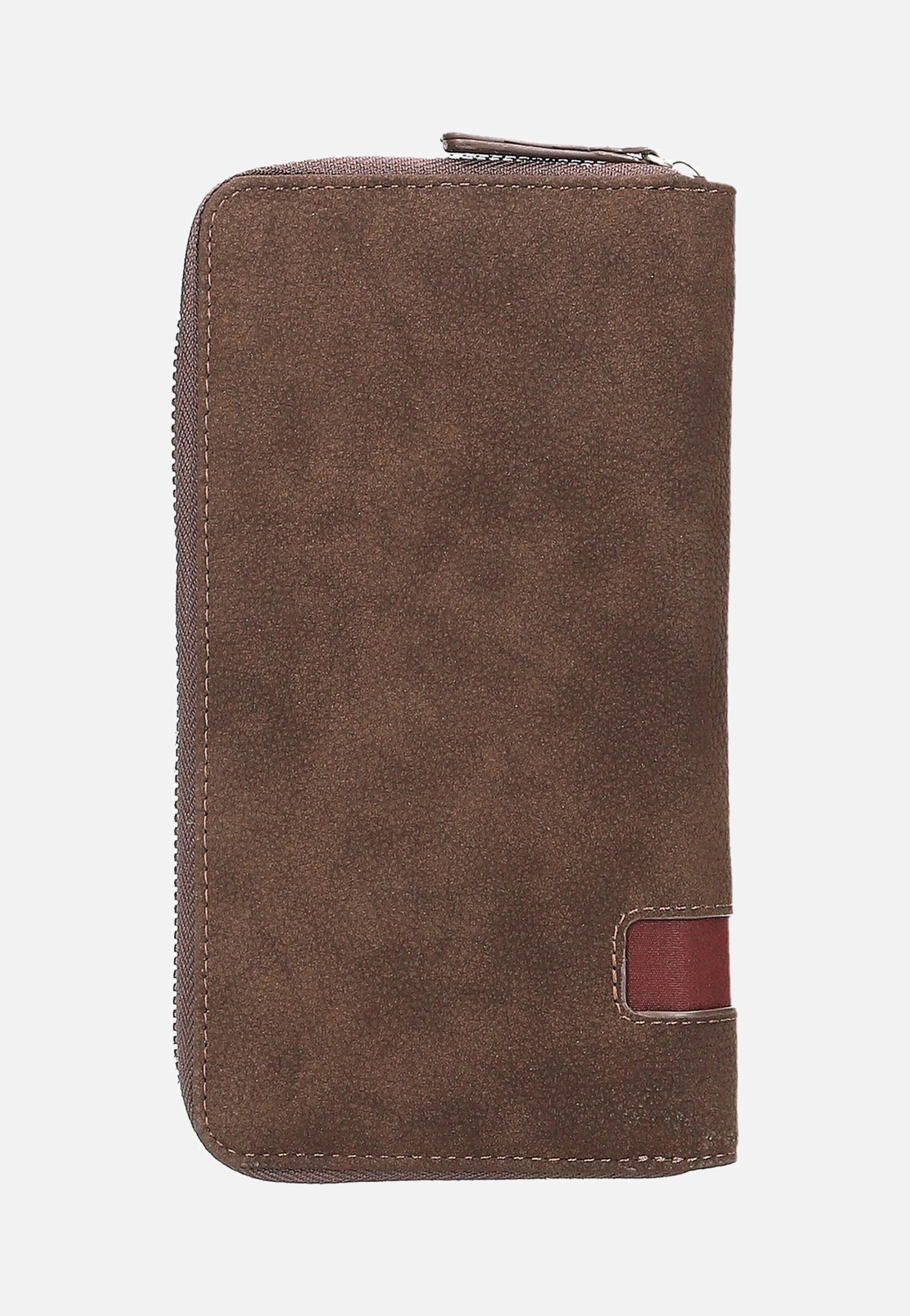 zwei M.Wallet MW2 Nubuk/Espresso Portemonnaie