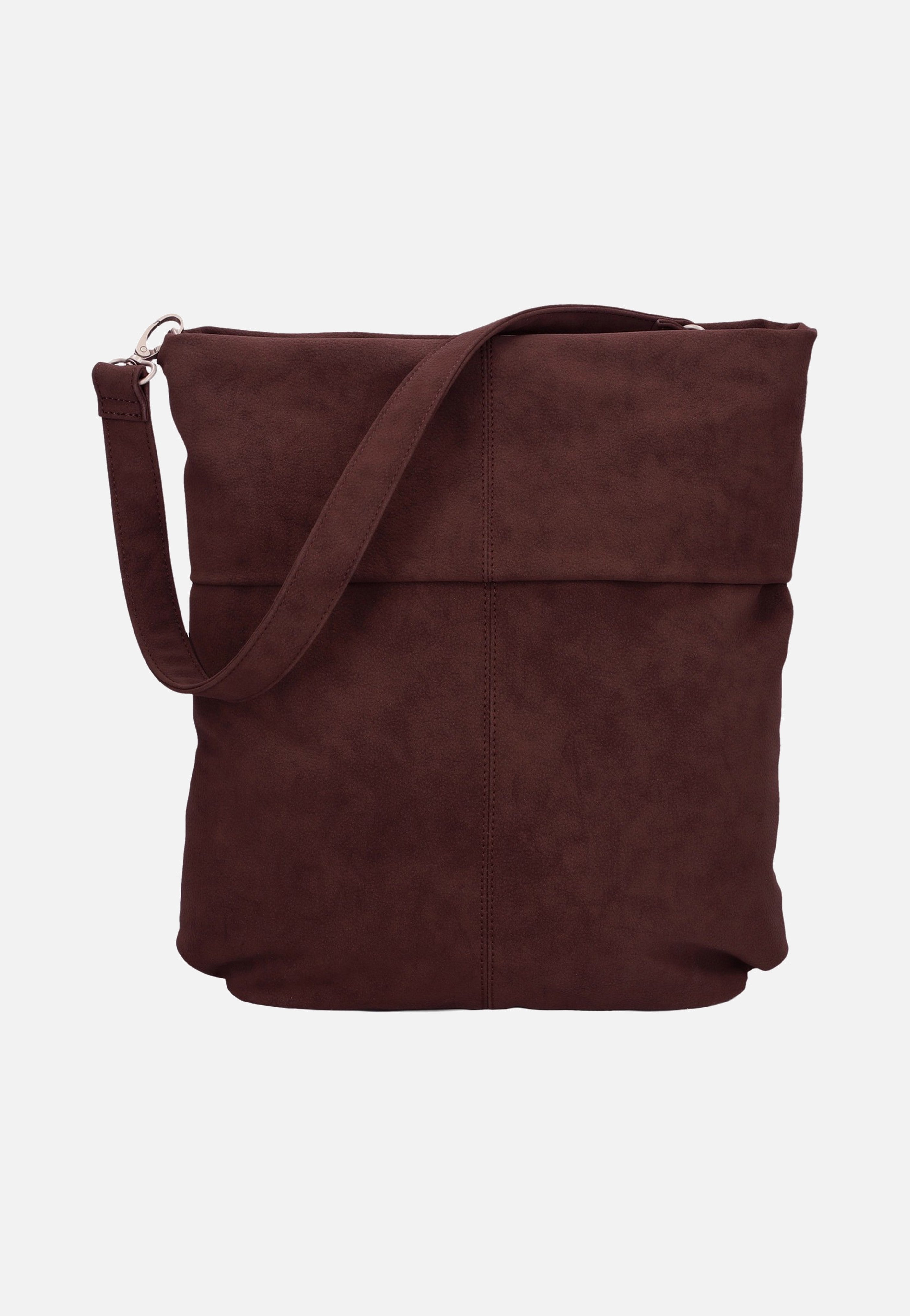 zwei Mademoiselle M12 Nubuk/Bordeaux Hobo Bag