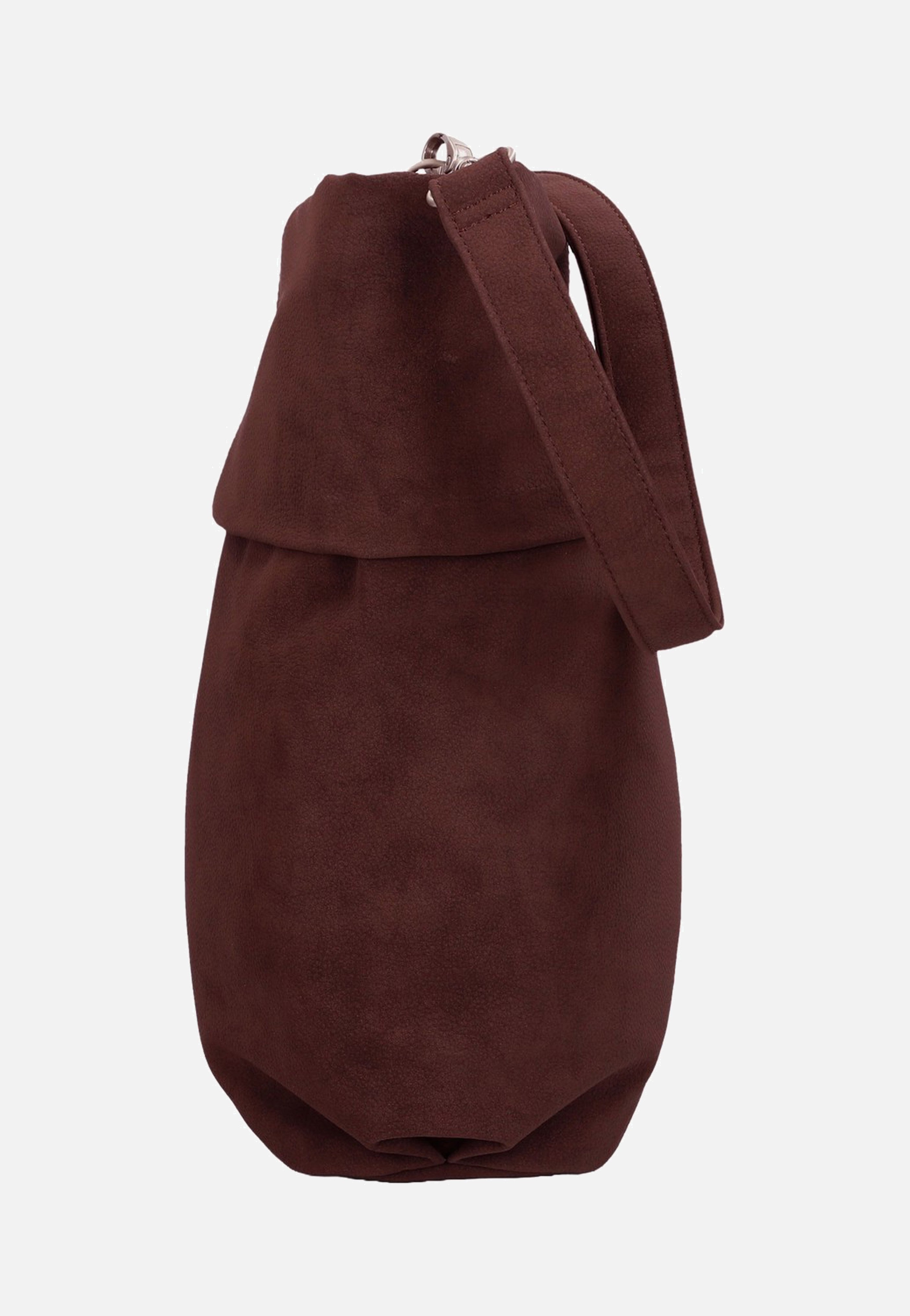 zwei Mademoiselle M12 Nubuk/Bordeaux Hobo Bag