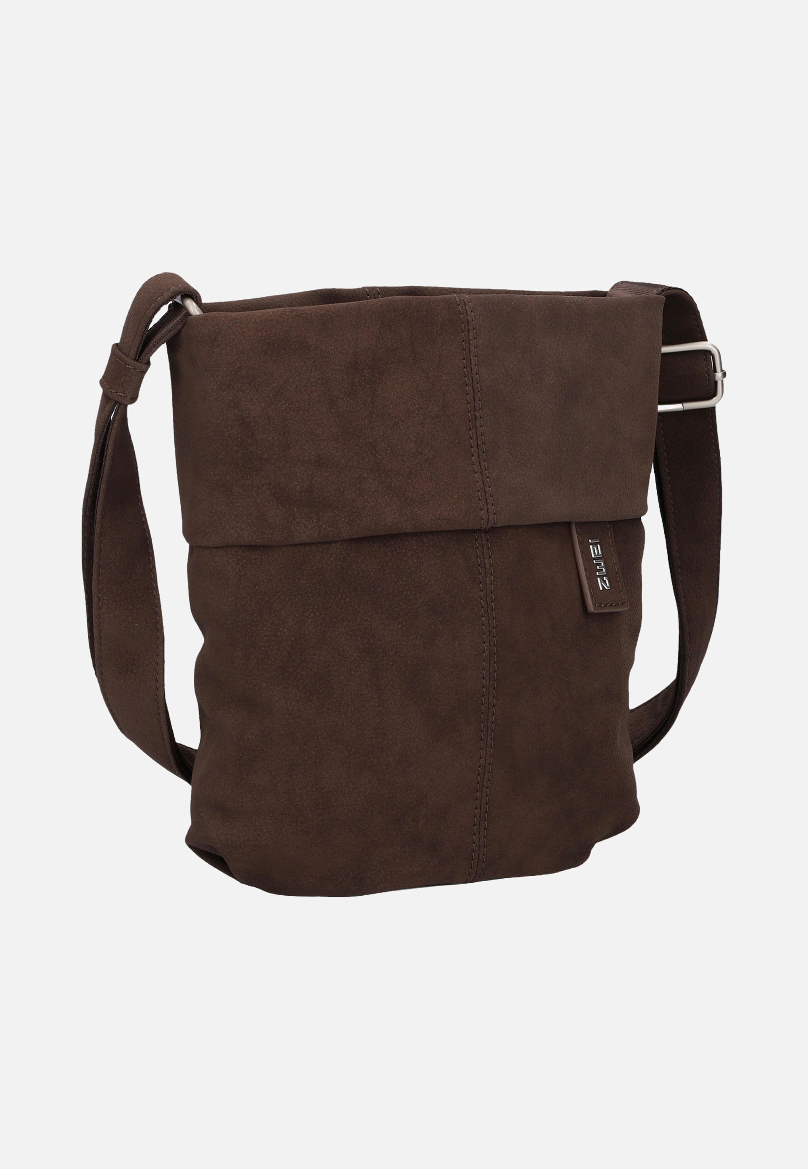 zwei Mademoiselle M45 Nubuk/Espresso Umhängetasche