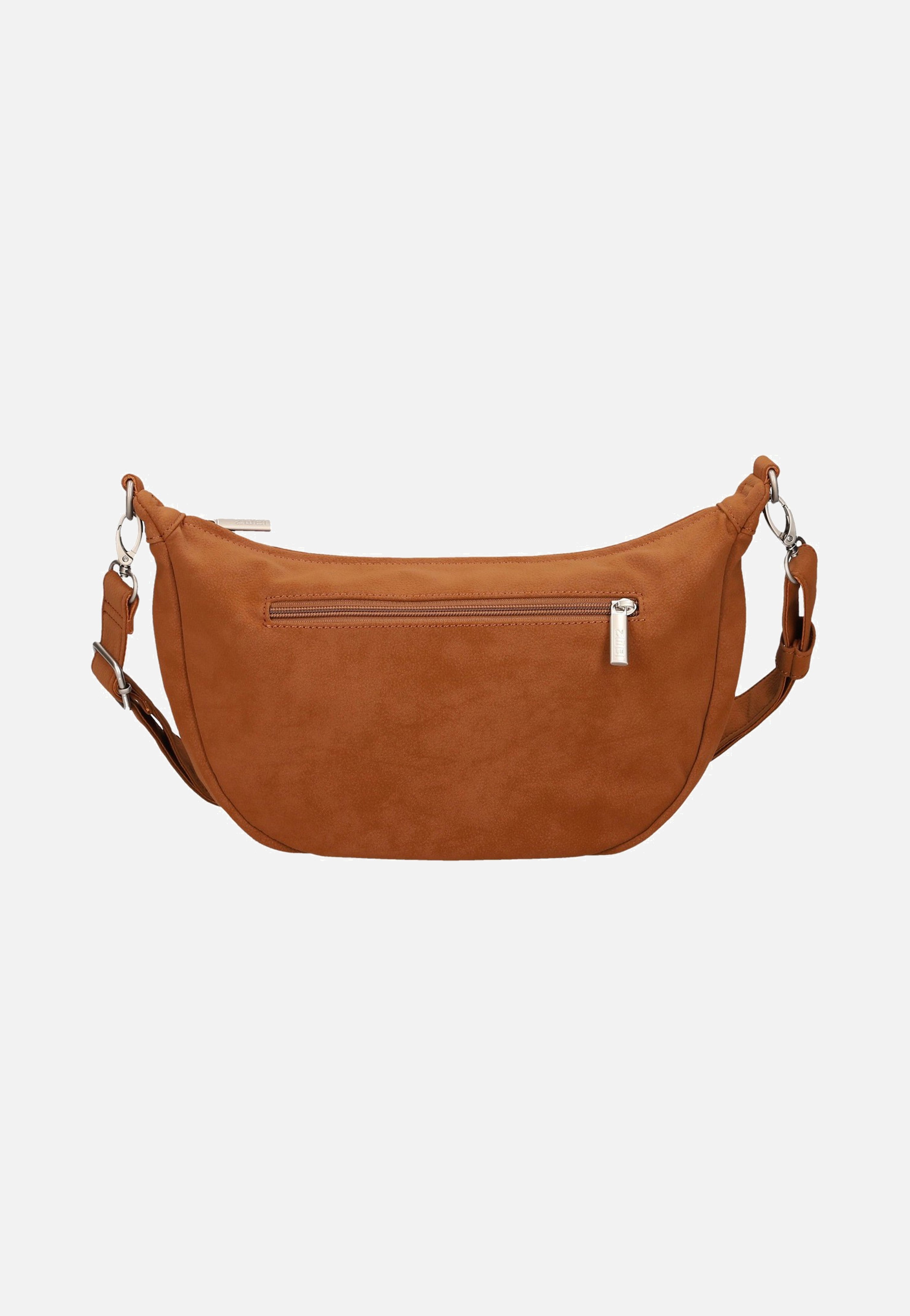 zwei Mademoiselle M70 Nubuk/Cognac Sling Bag