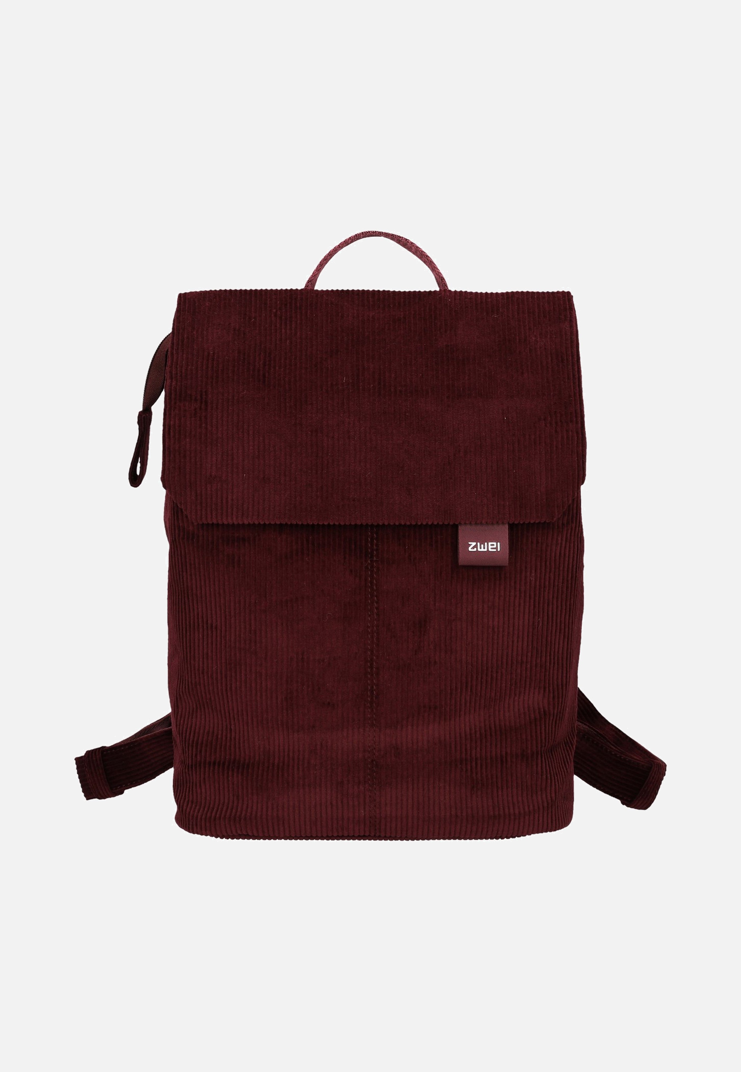 zwei Mademoiselle MR13 Cord/Bordeaux Backpack