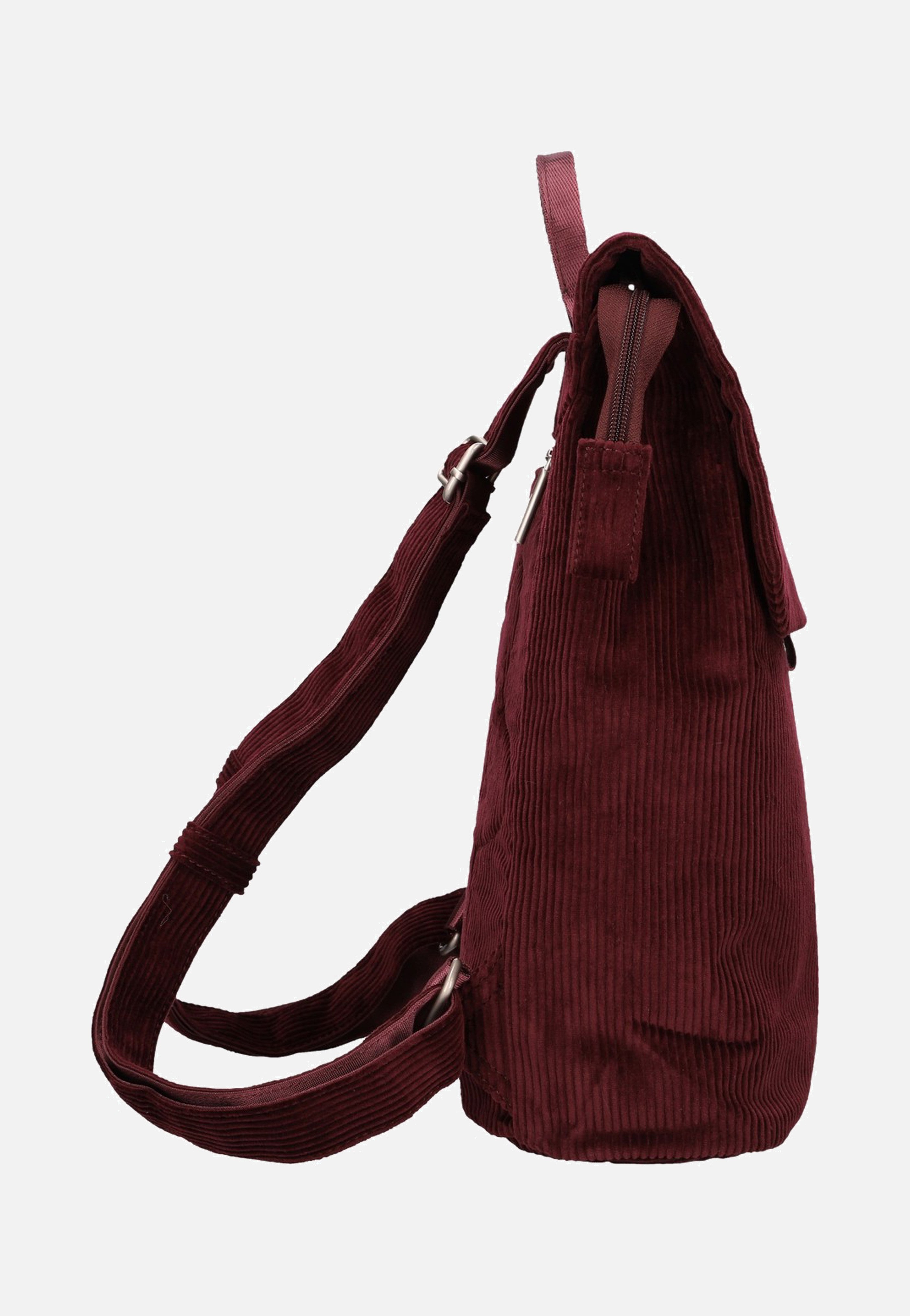 zwei Mademoiselle MR13 Cord/Bordeaux Backpack