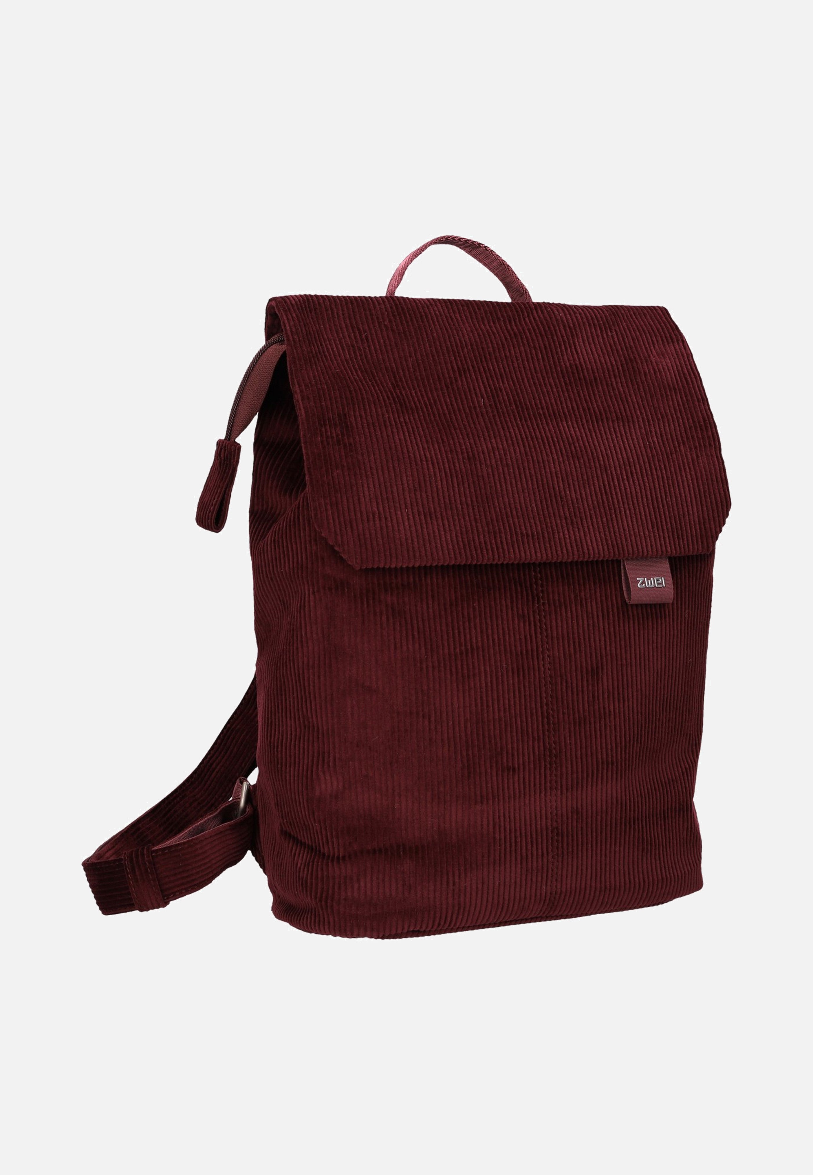 zwei Mademoiselle MR13 Cord/Bordeaux Backpack