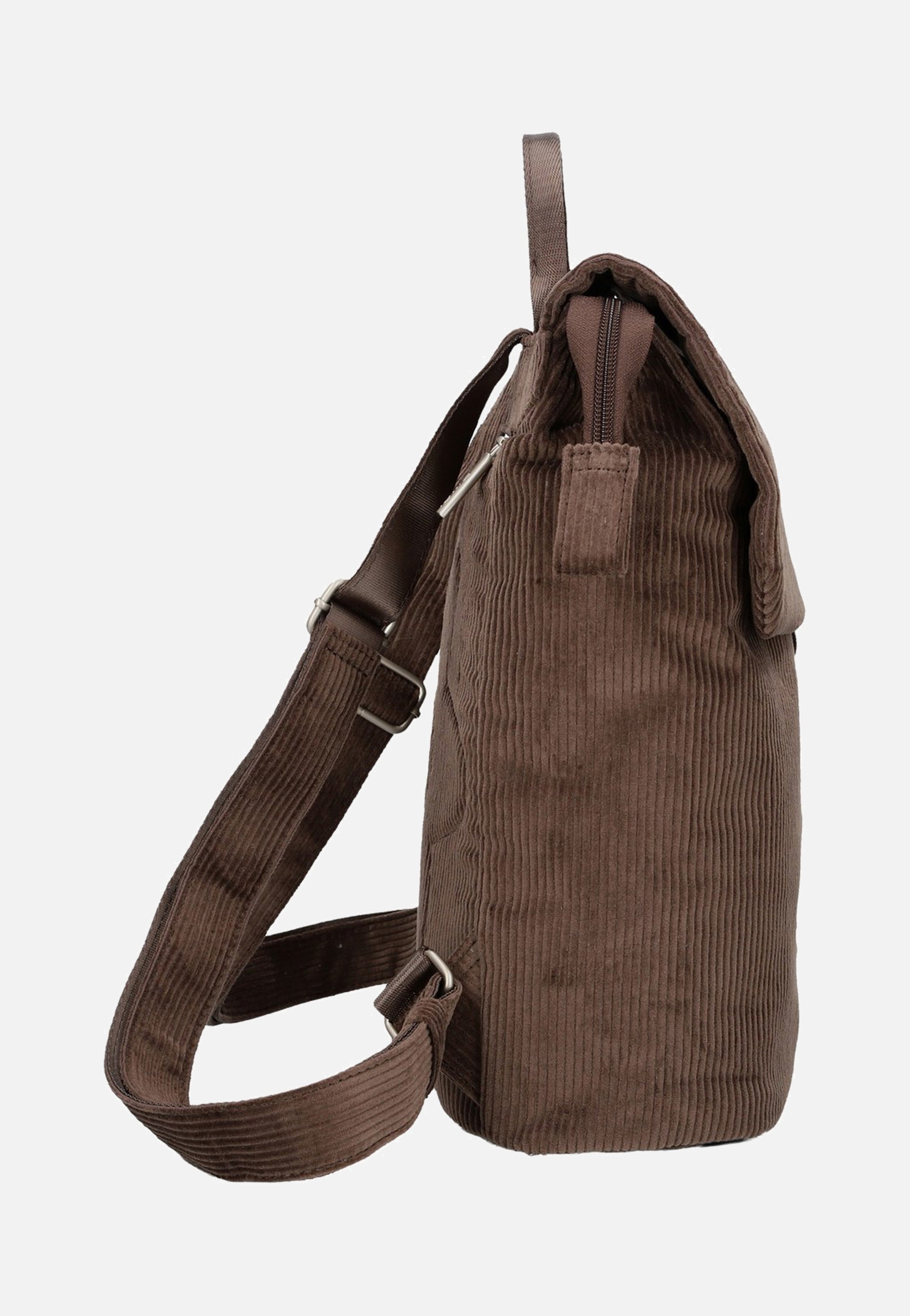 zwei Mademoiselle MR13 Cord/Wood Rucksack