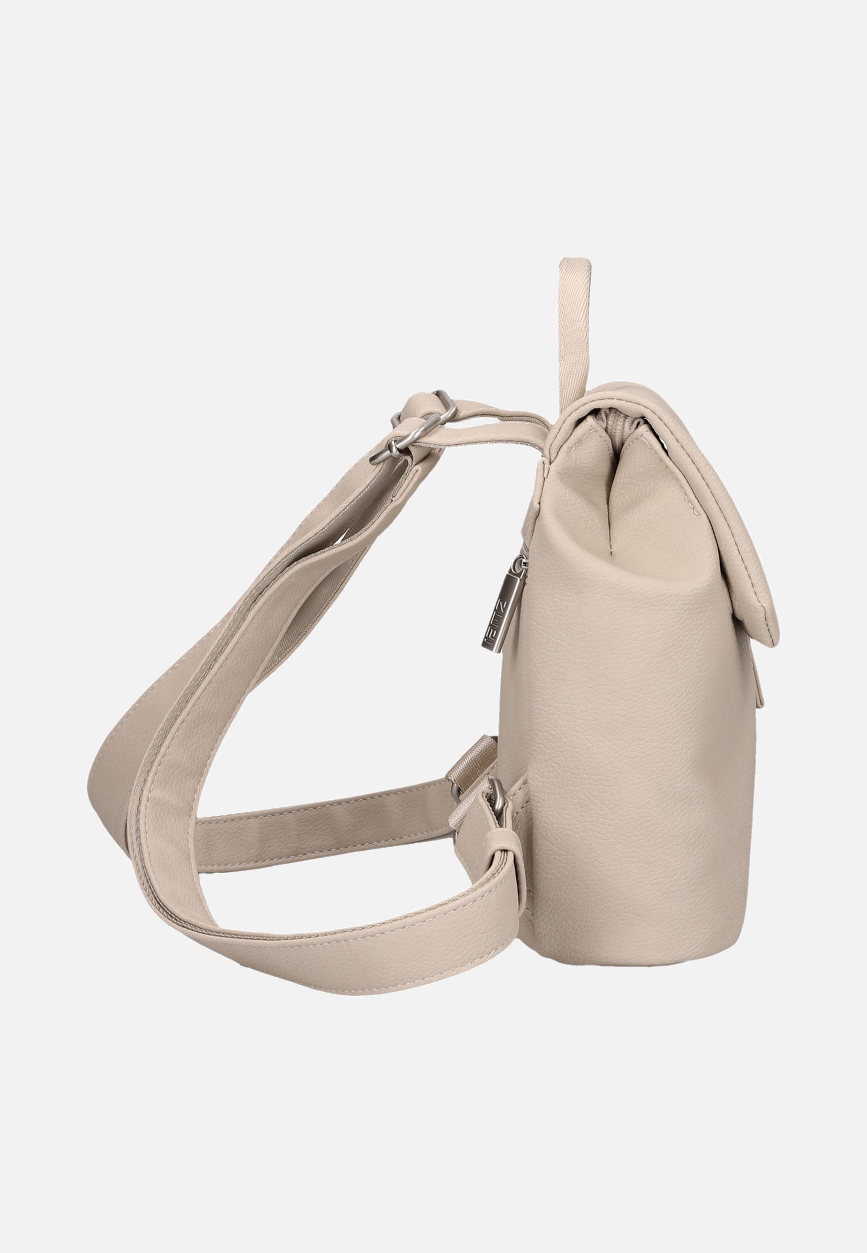 zwei Mademoiselle MR45 Nubuk/Linen Rucksack