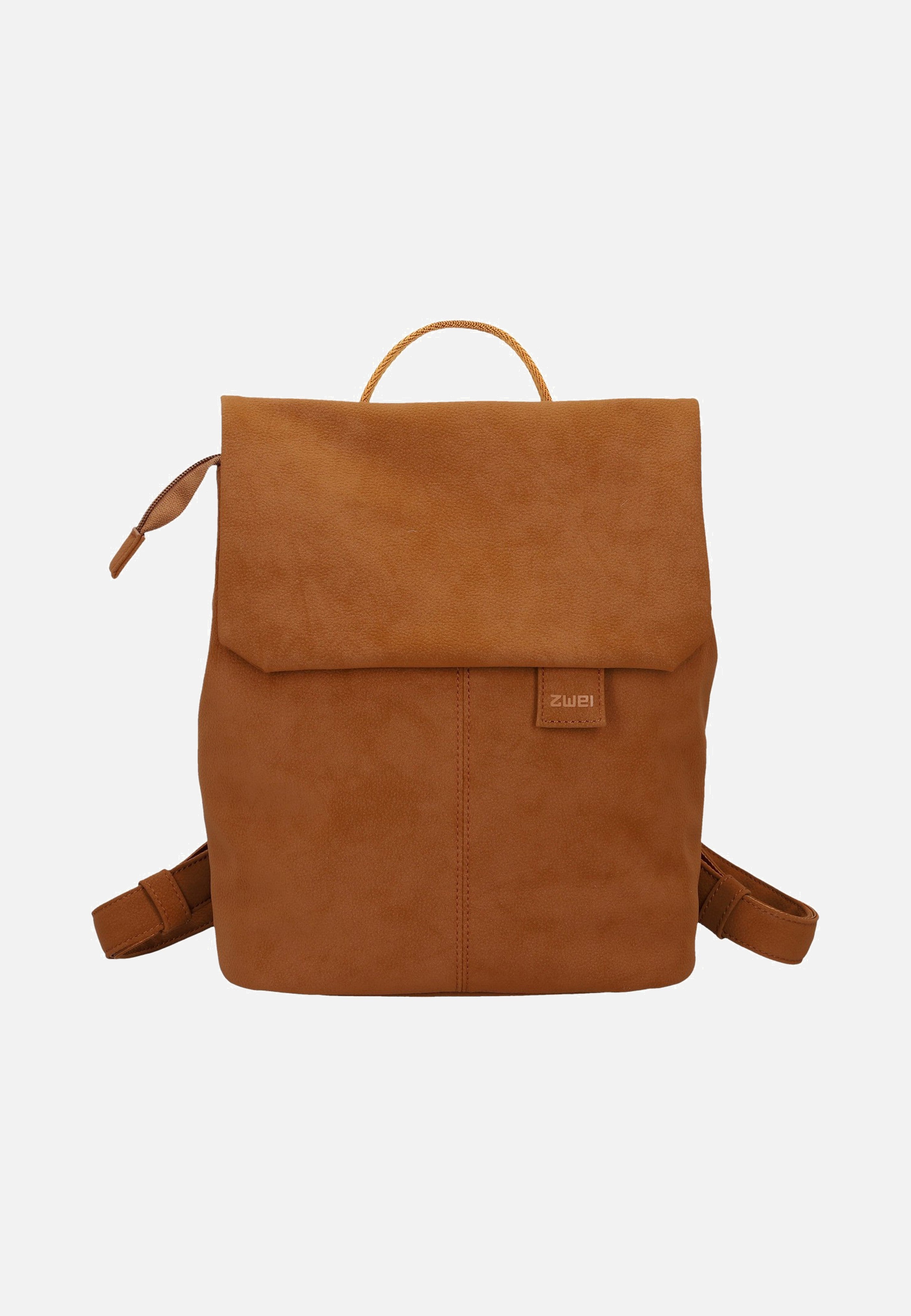 zwei Mademoiselle MR8 Nubuk/Cognac Backpack