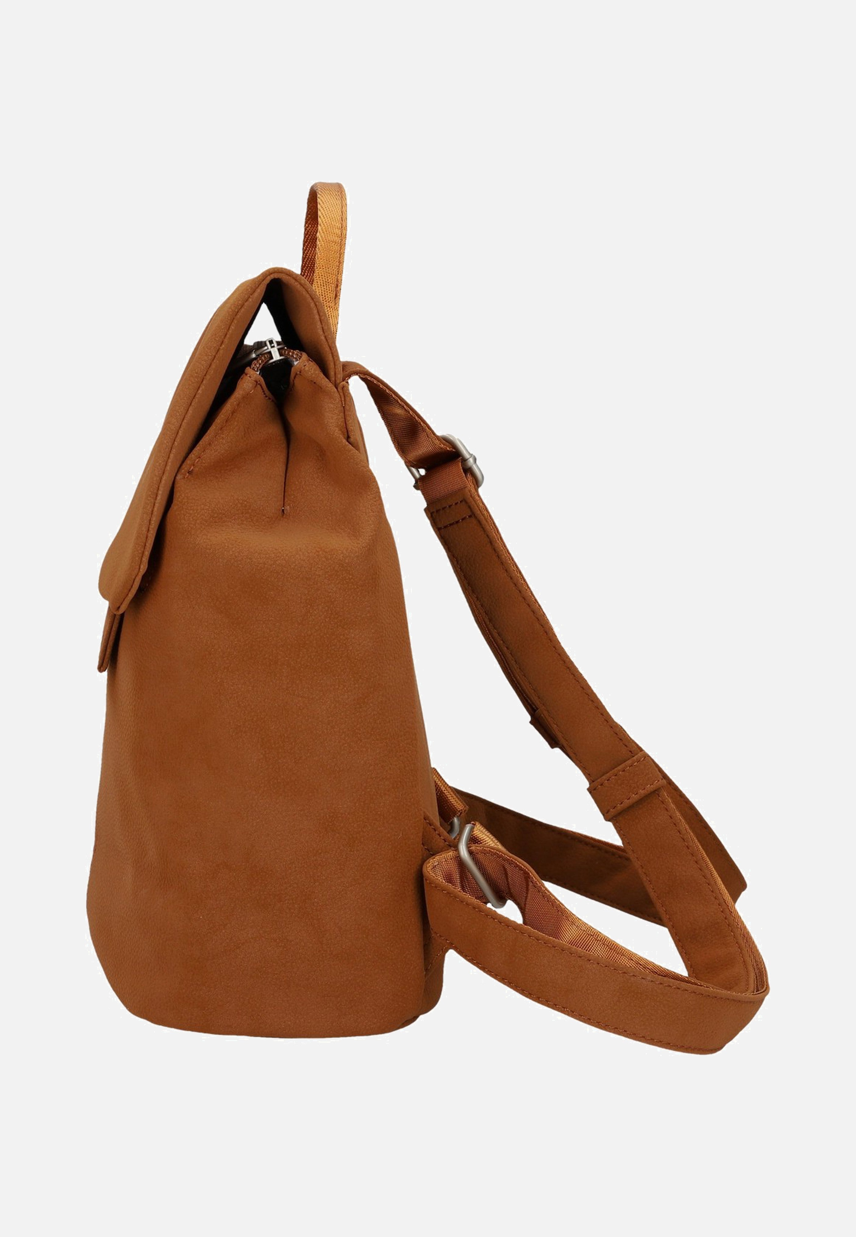 zwei Mademoiselle MR8 Nubuk/Cognac Backpack