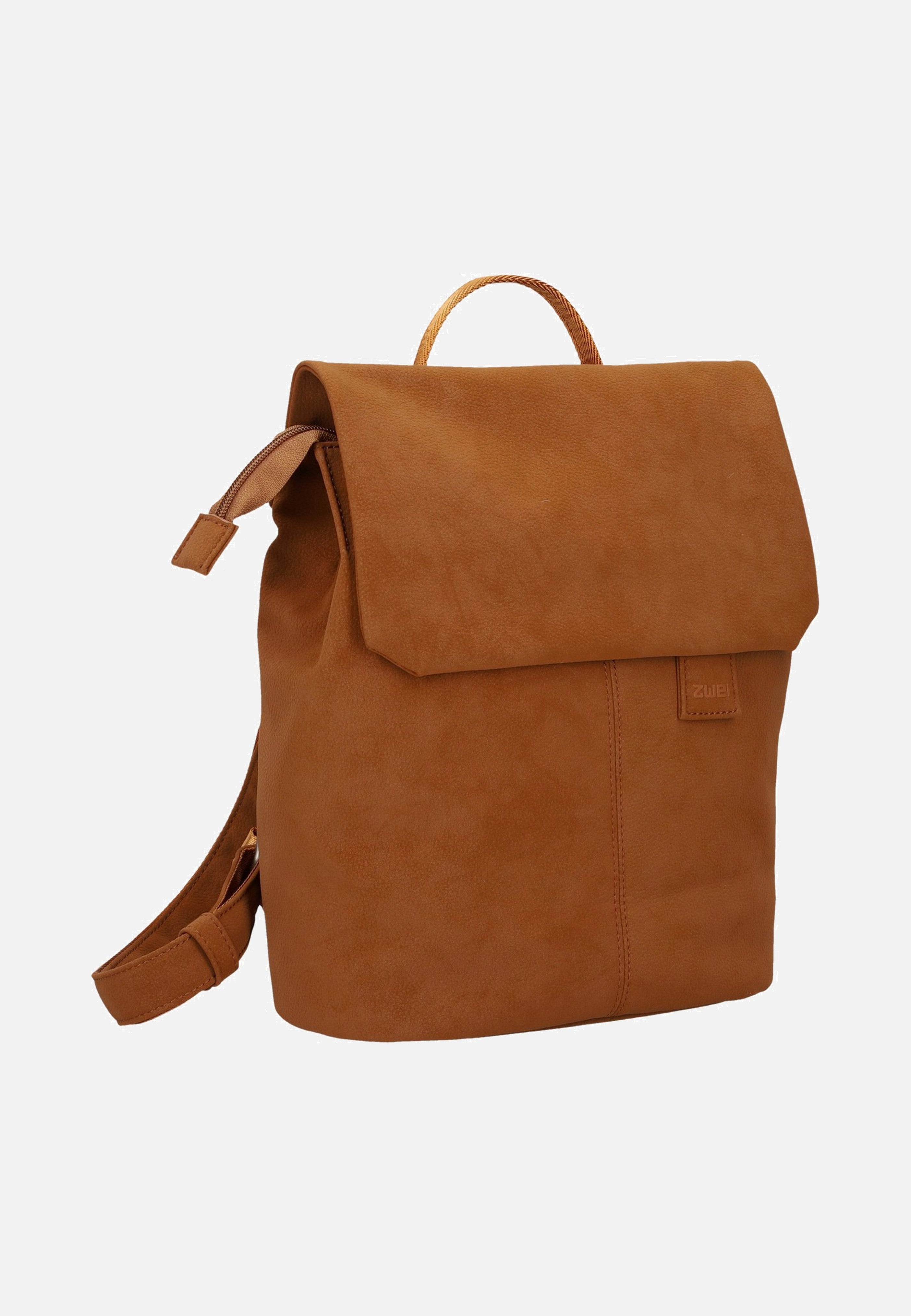 zwei Mademoiselle MR8 Nubuk/Cognac Backpack