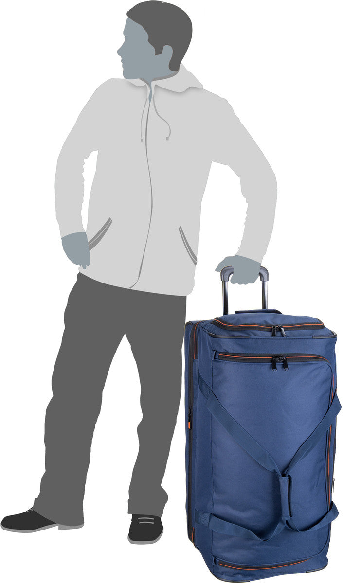 travelite Basics Trolley L Bordeaux Travel Bag – Silhouettenansicht