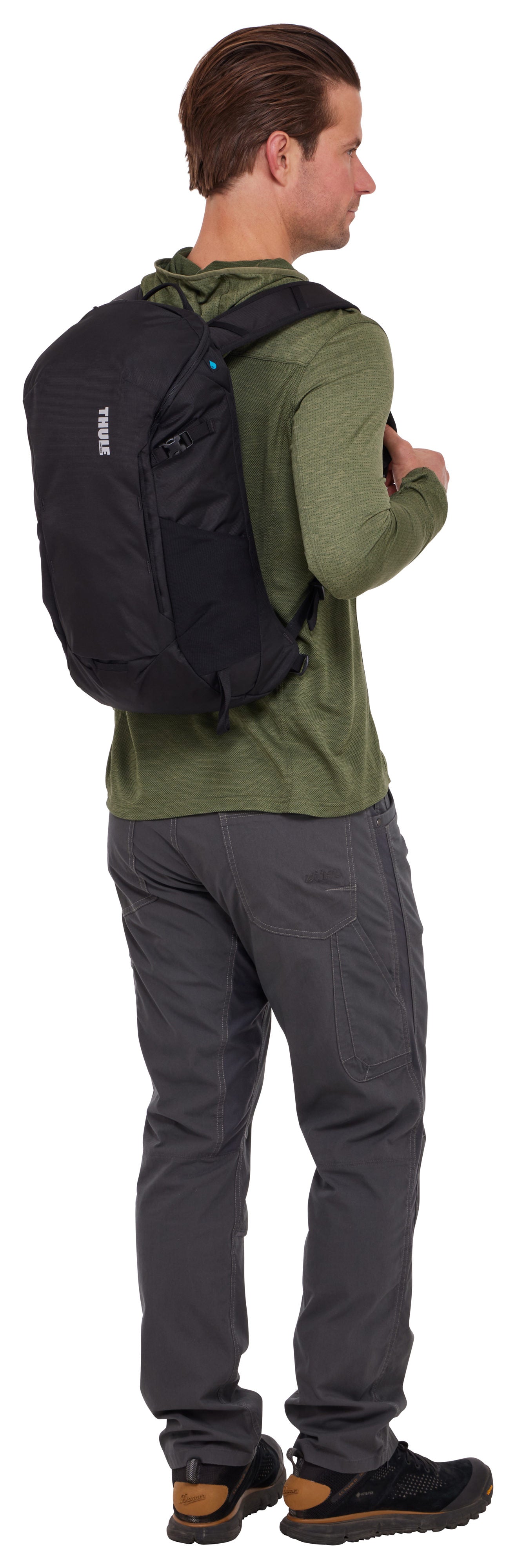 Thule AllTrail 18L Black Wanderrucksack – Silhouettenansicht