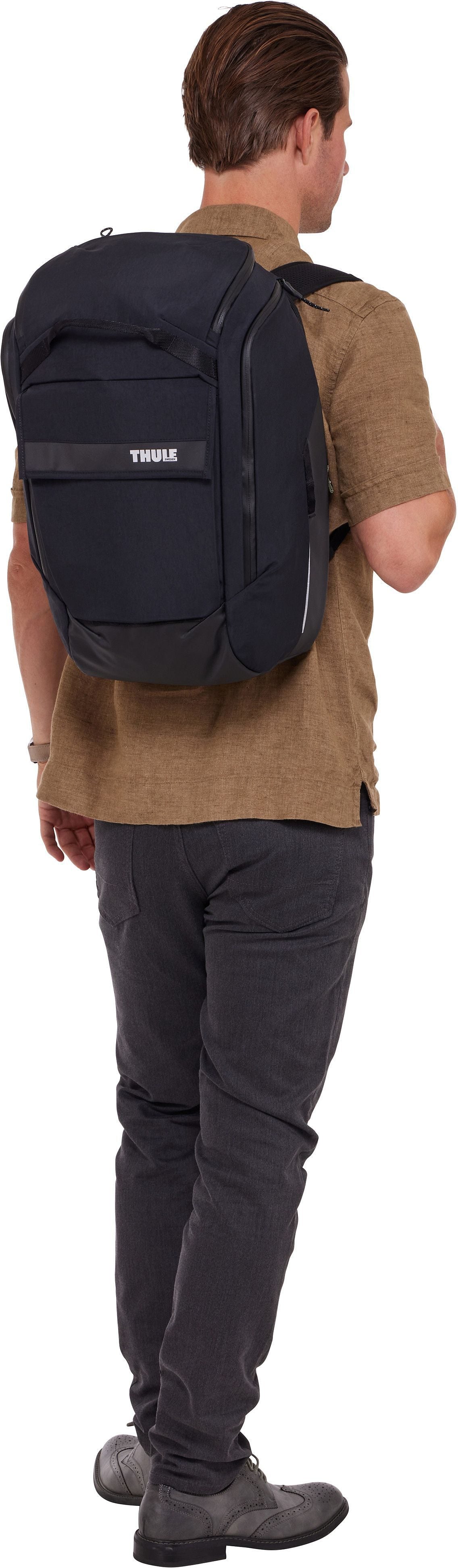 Thule Paramount Hybrid Pannier 26L Black Tasche – Silhouettenansicht