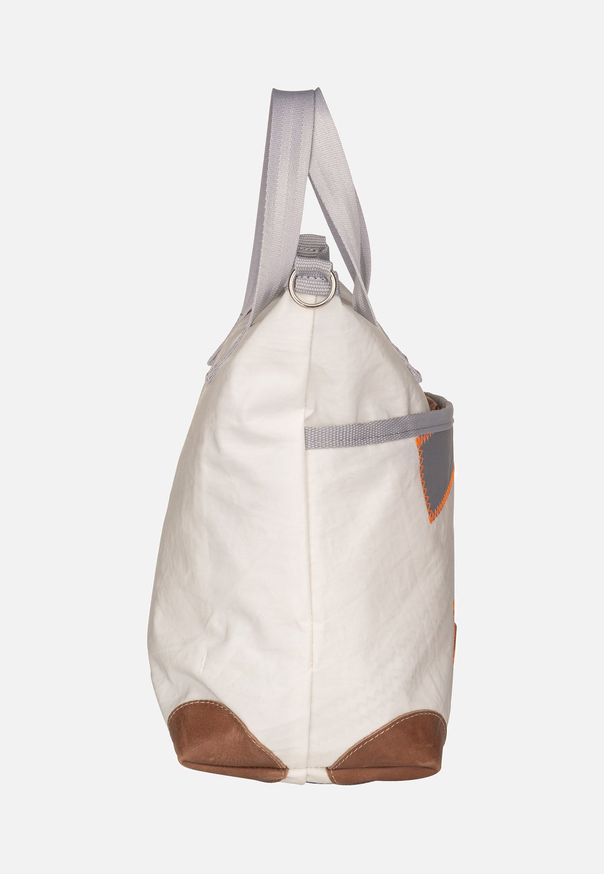 360Grad Deern Mini Weiß/Blau mit hellgrauer Zahl Tote Bag