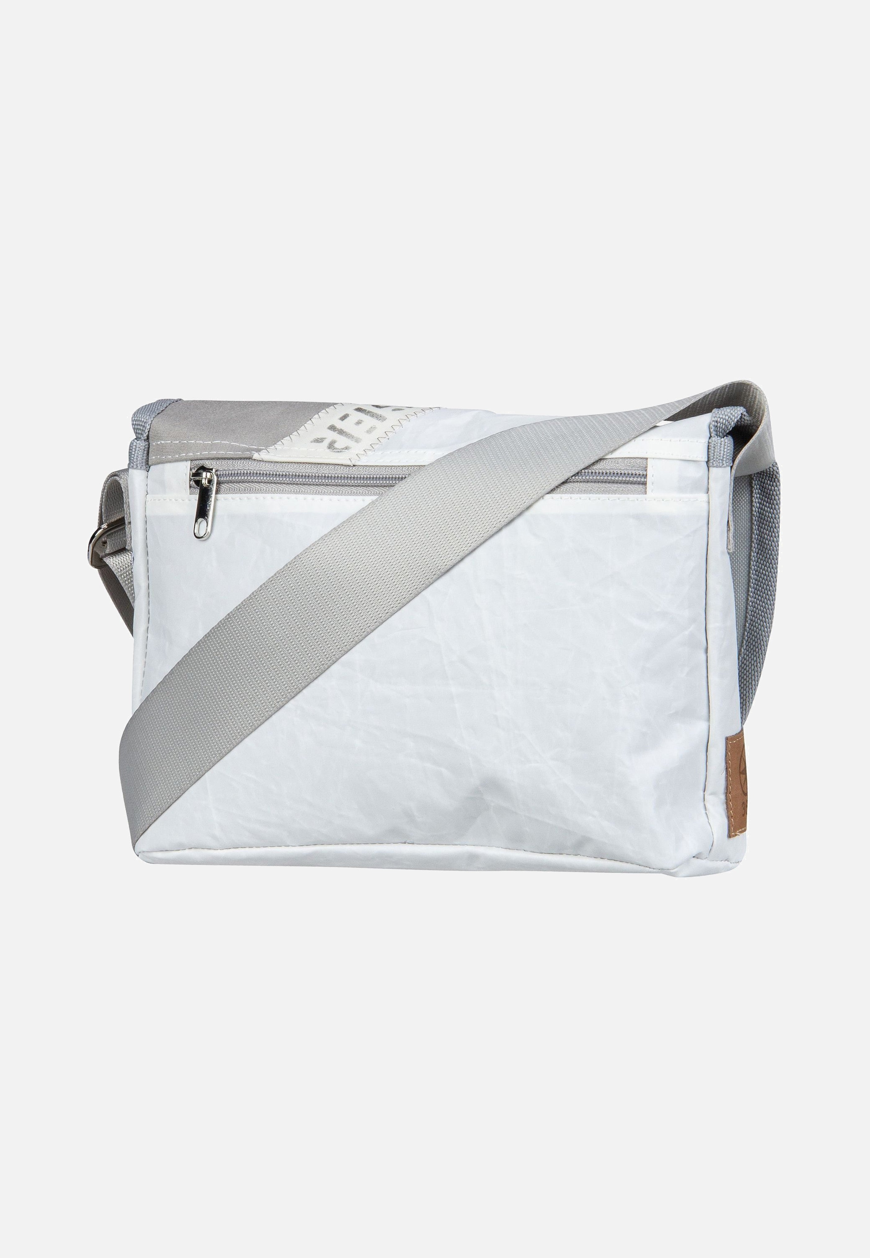 360Grad Perle Stencil-Weiß/Grau Messenger Bag