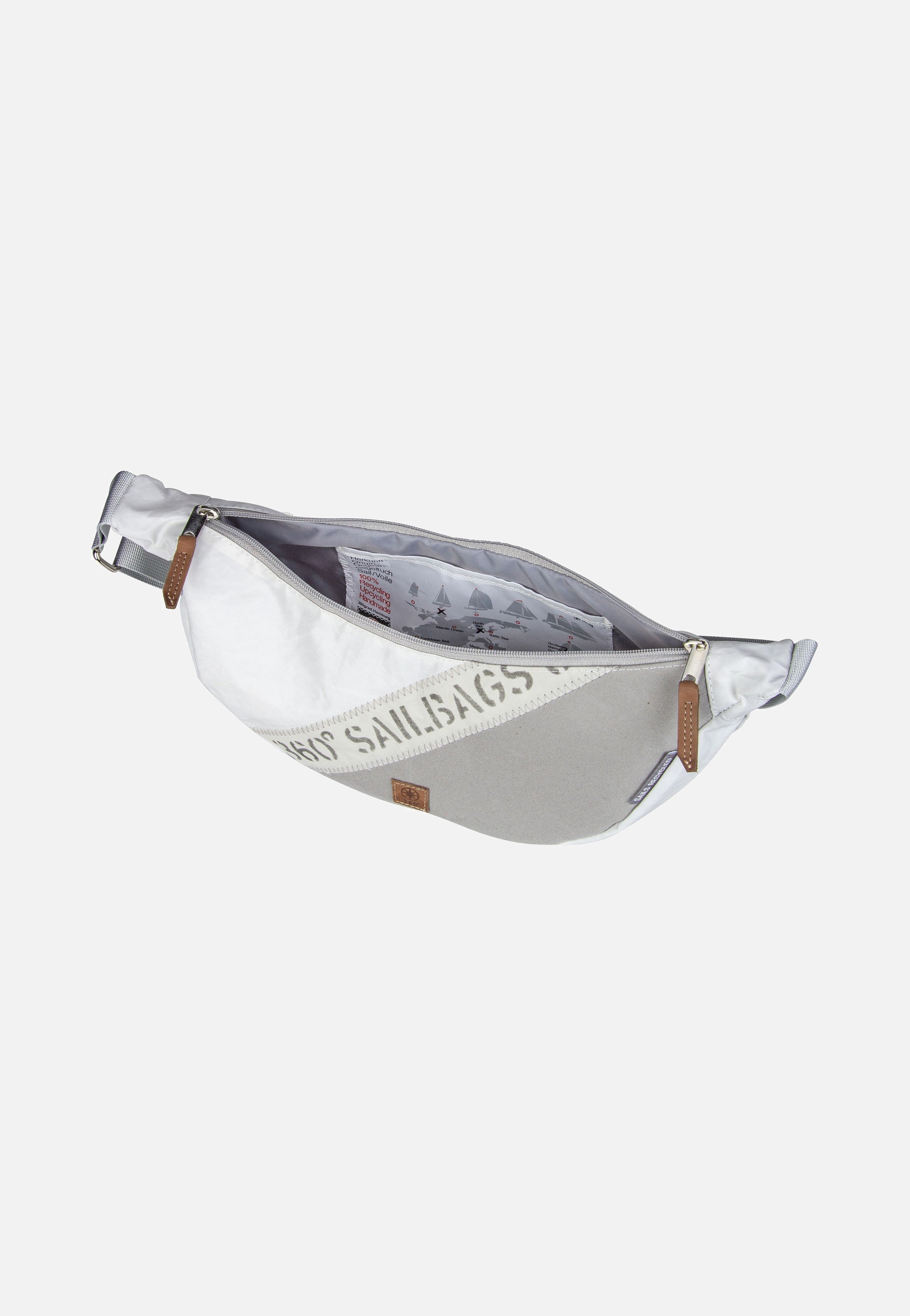 360Grad Roop Stencil-Weiß/Grau Sling Bag