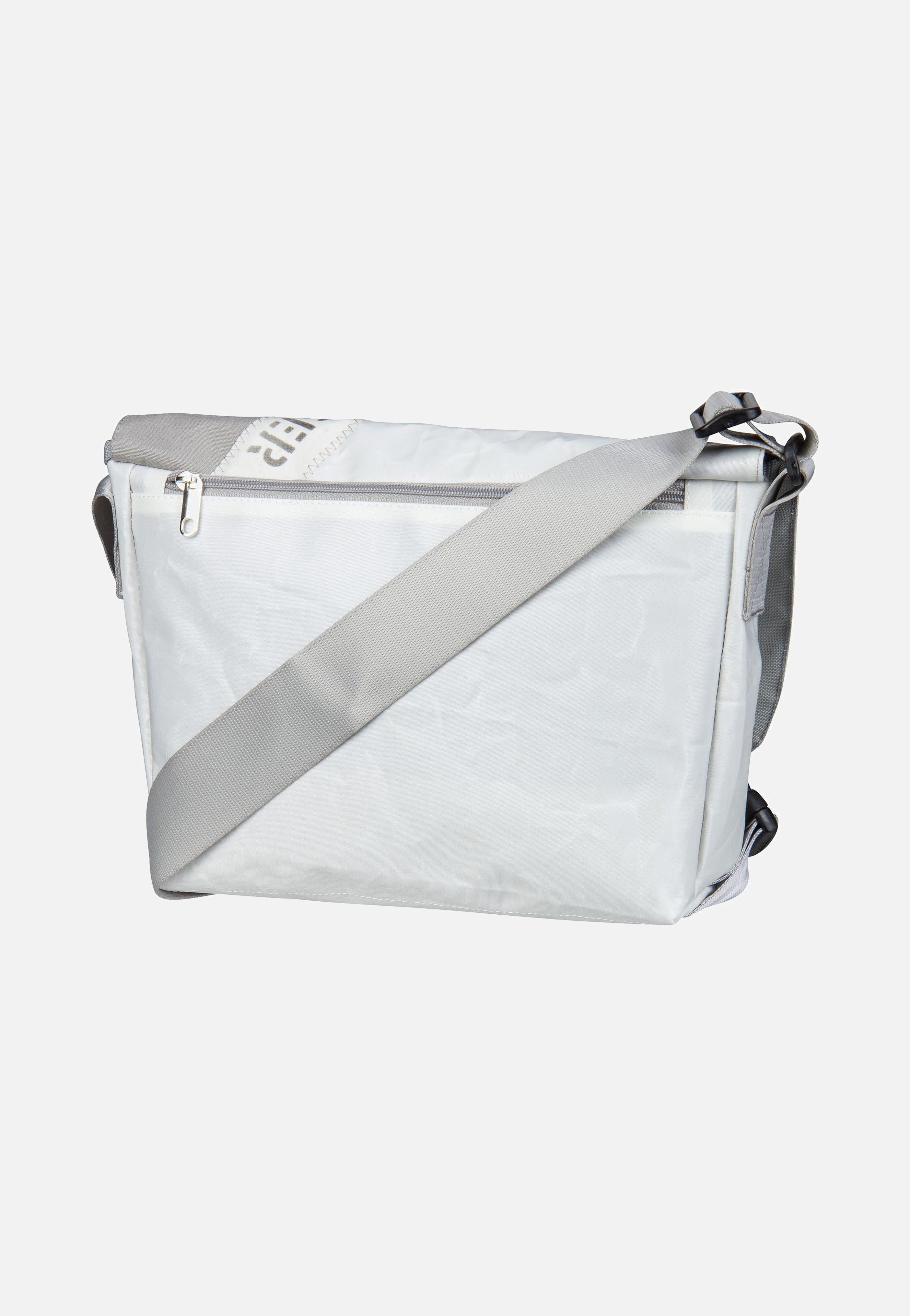 360Grad Törn Stencil-Weiß/Grau Messenger Bag