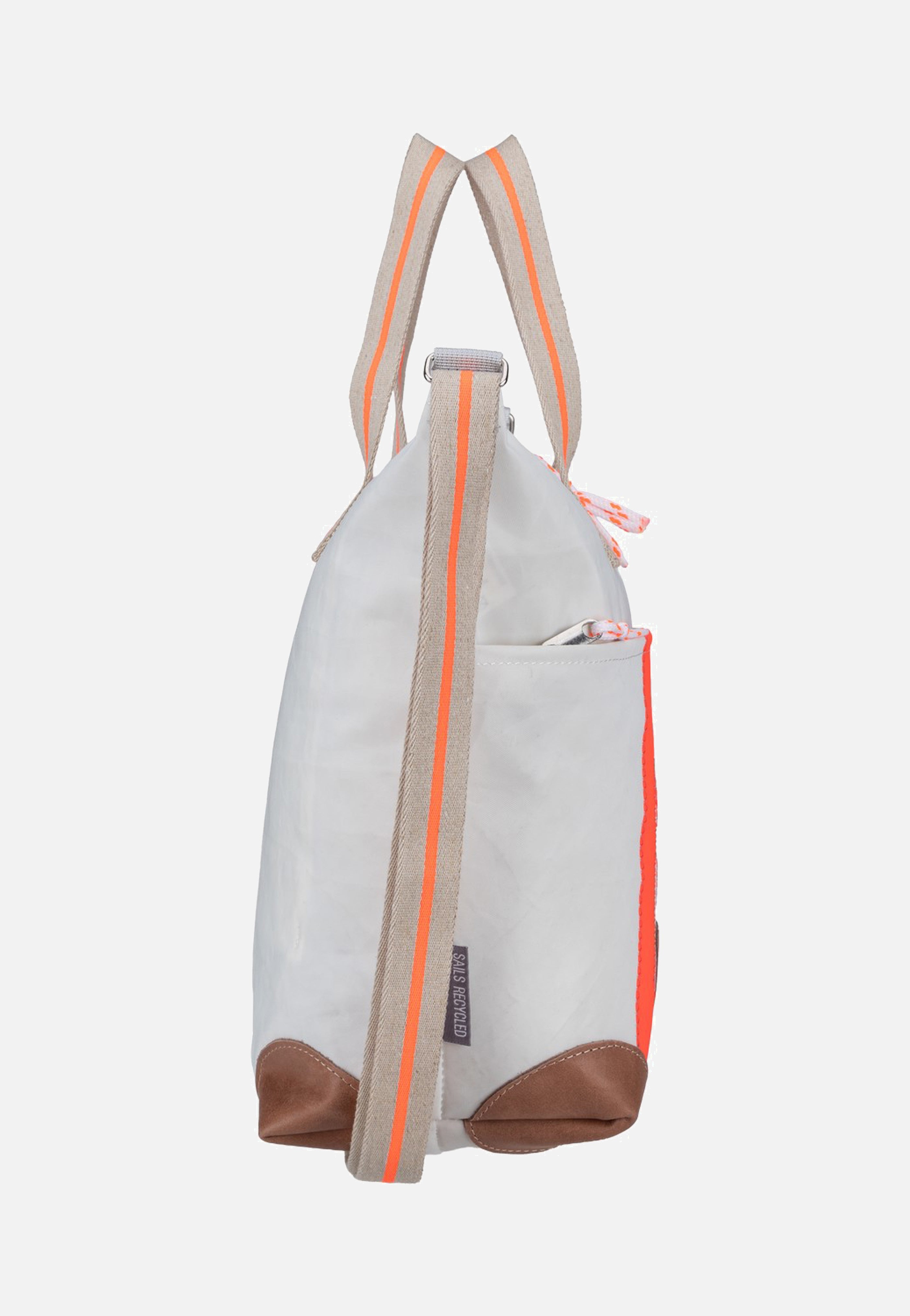 360Grad Deern Mini Weiss/Sand/Zahl Orange Tote Bag