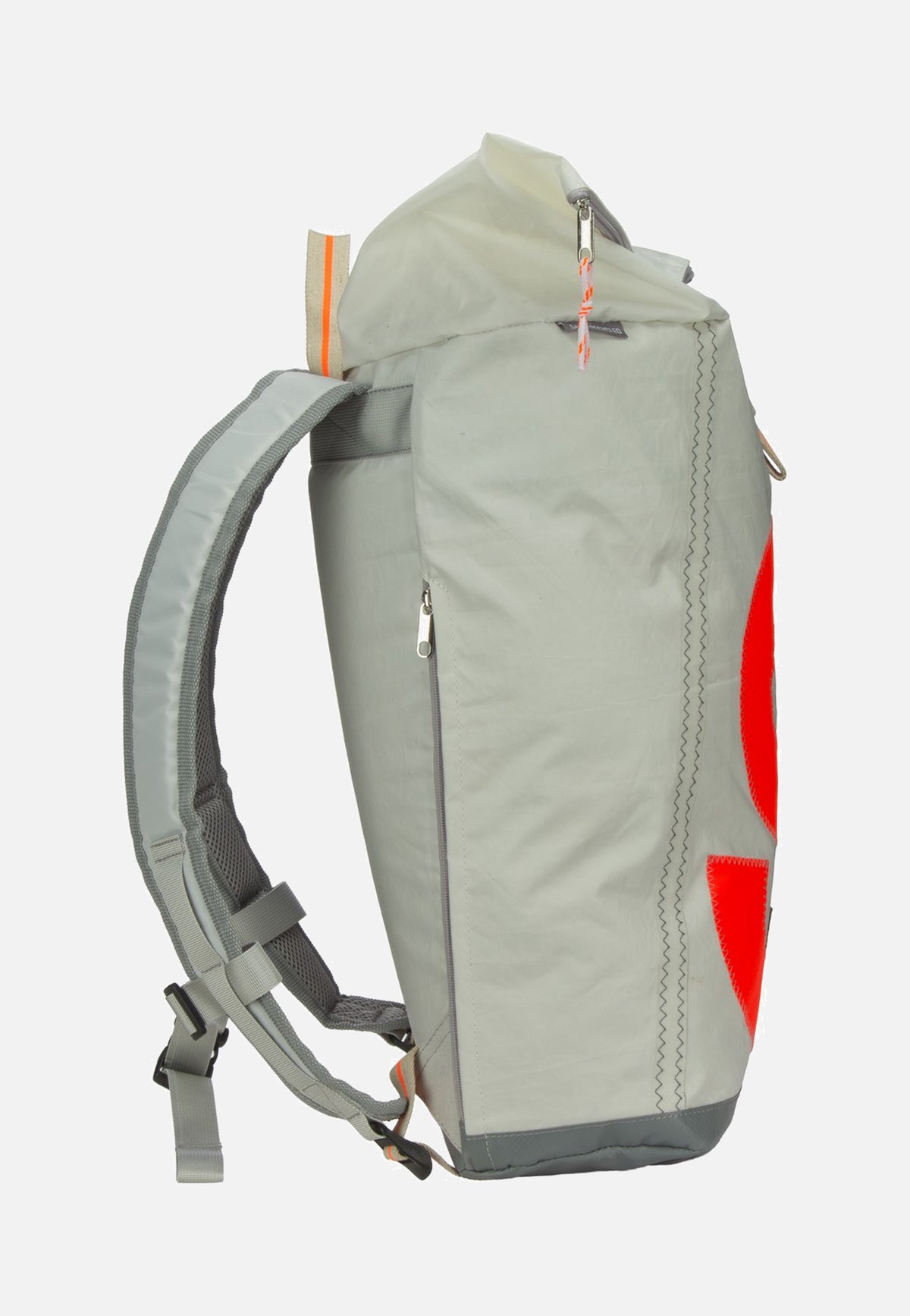 360Grad Tide XL Weiss/Sand/Zahl Orange Rolltop Rucksack