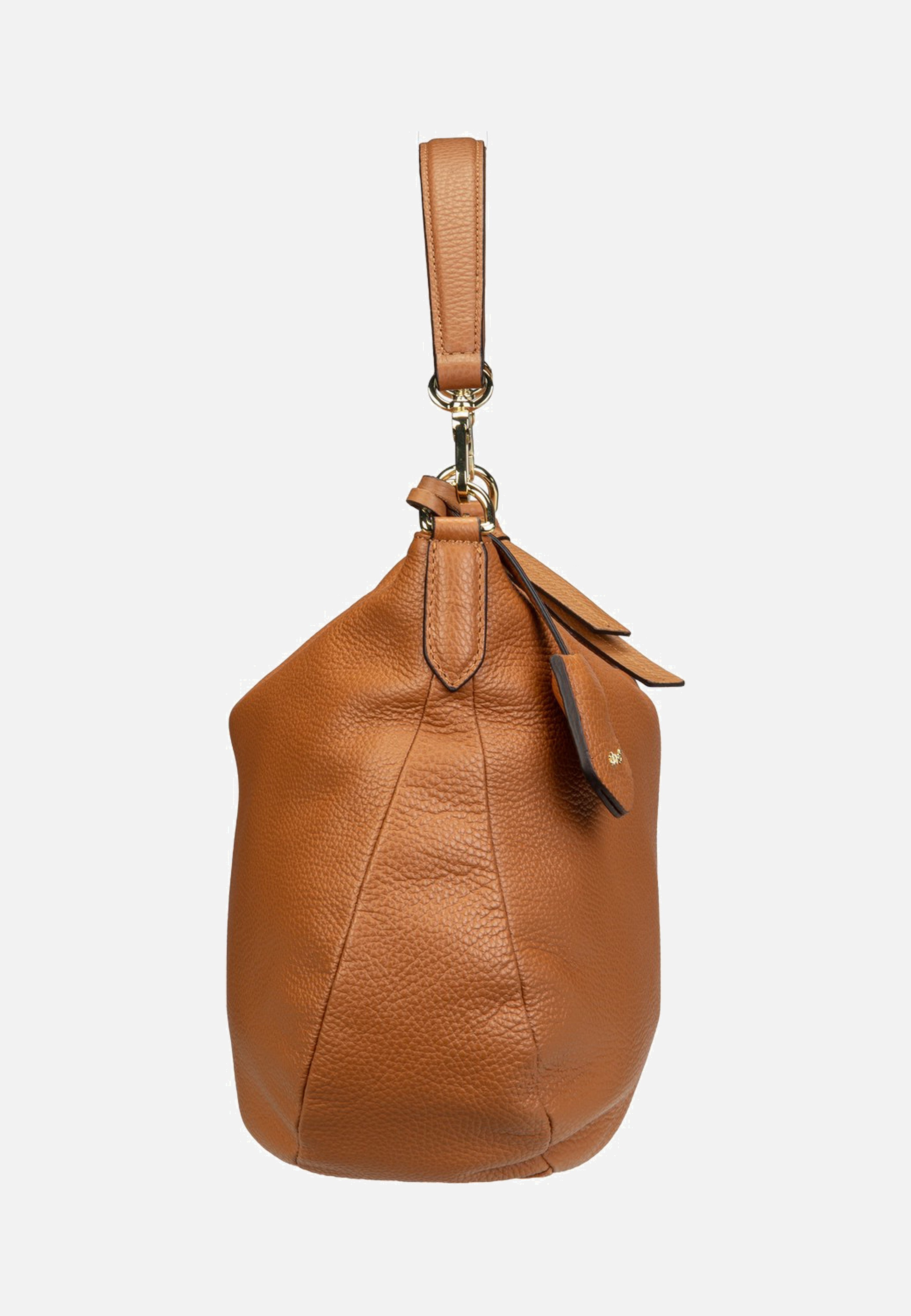 abro Juna Small Cuoio Hobo Bag
