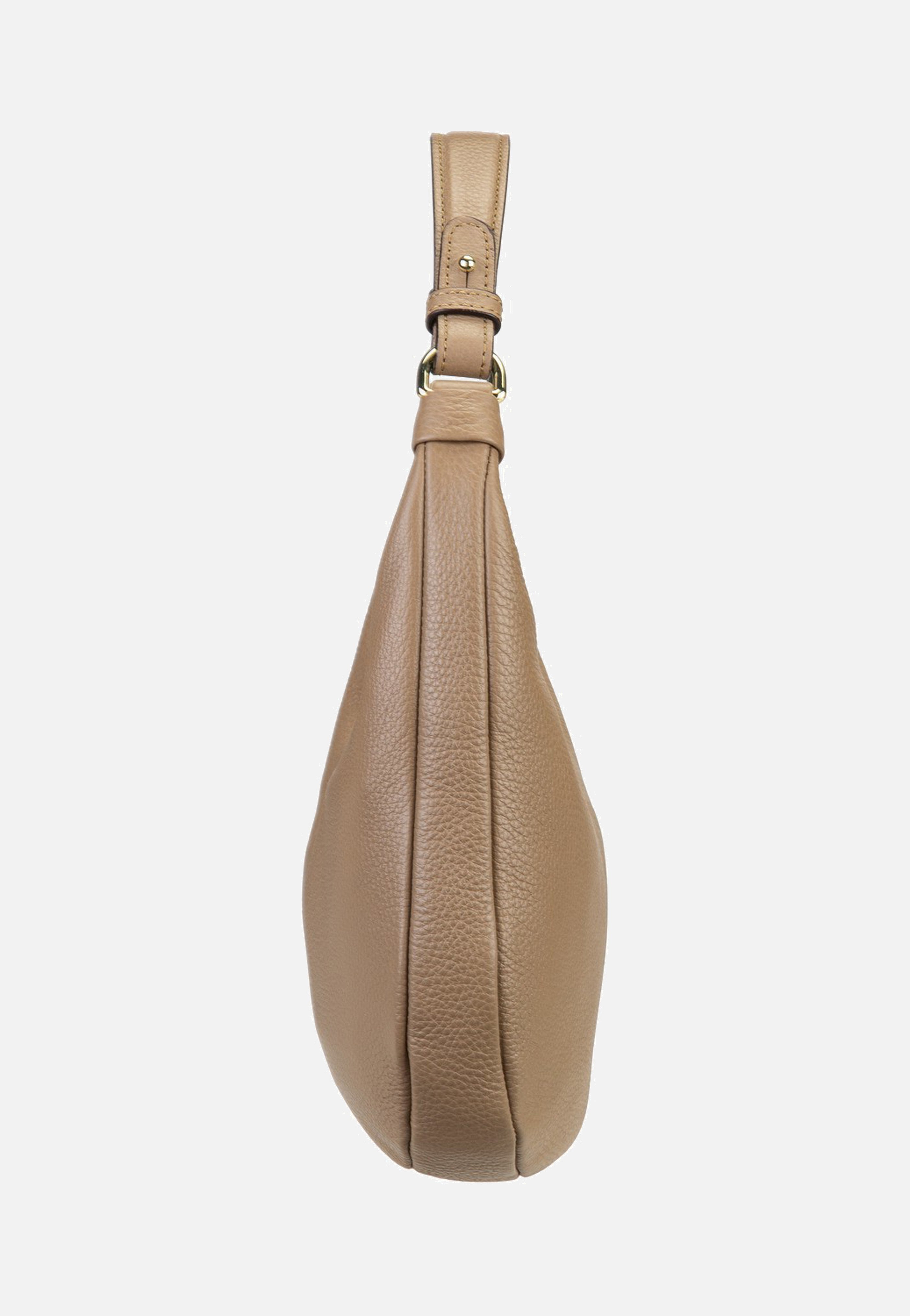 abro Nana Mini Cappuccino Hobo Bag