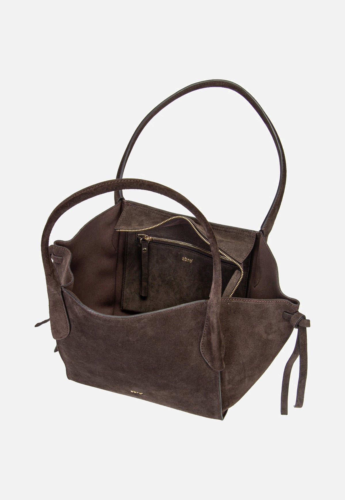 abro Vibe Small Dark Brown Henkeltasche