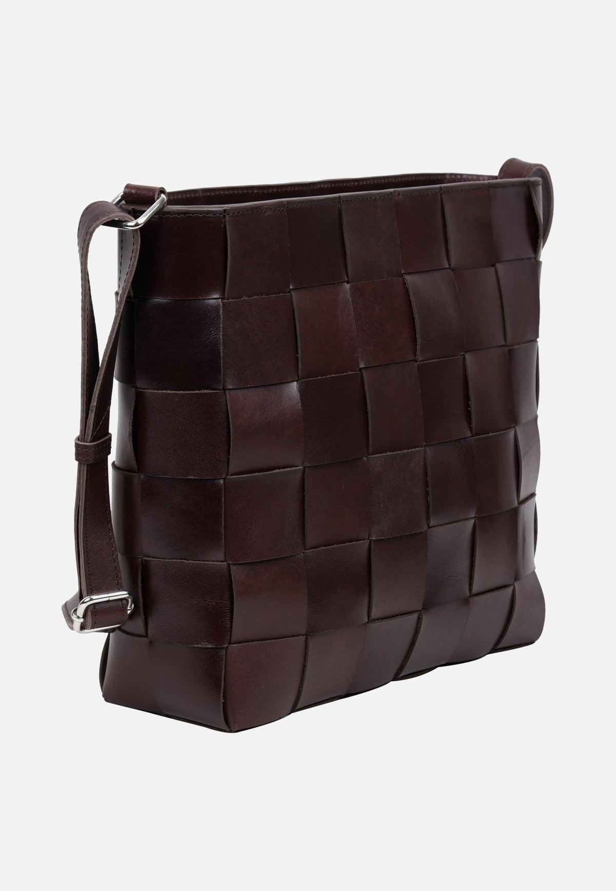 Adax Limona Marthe Dark Brown Hobo Bag