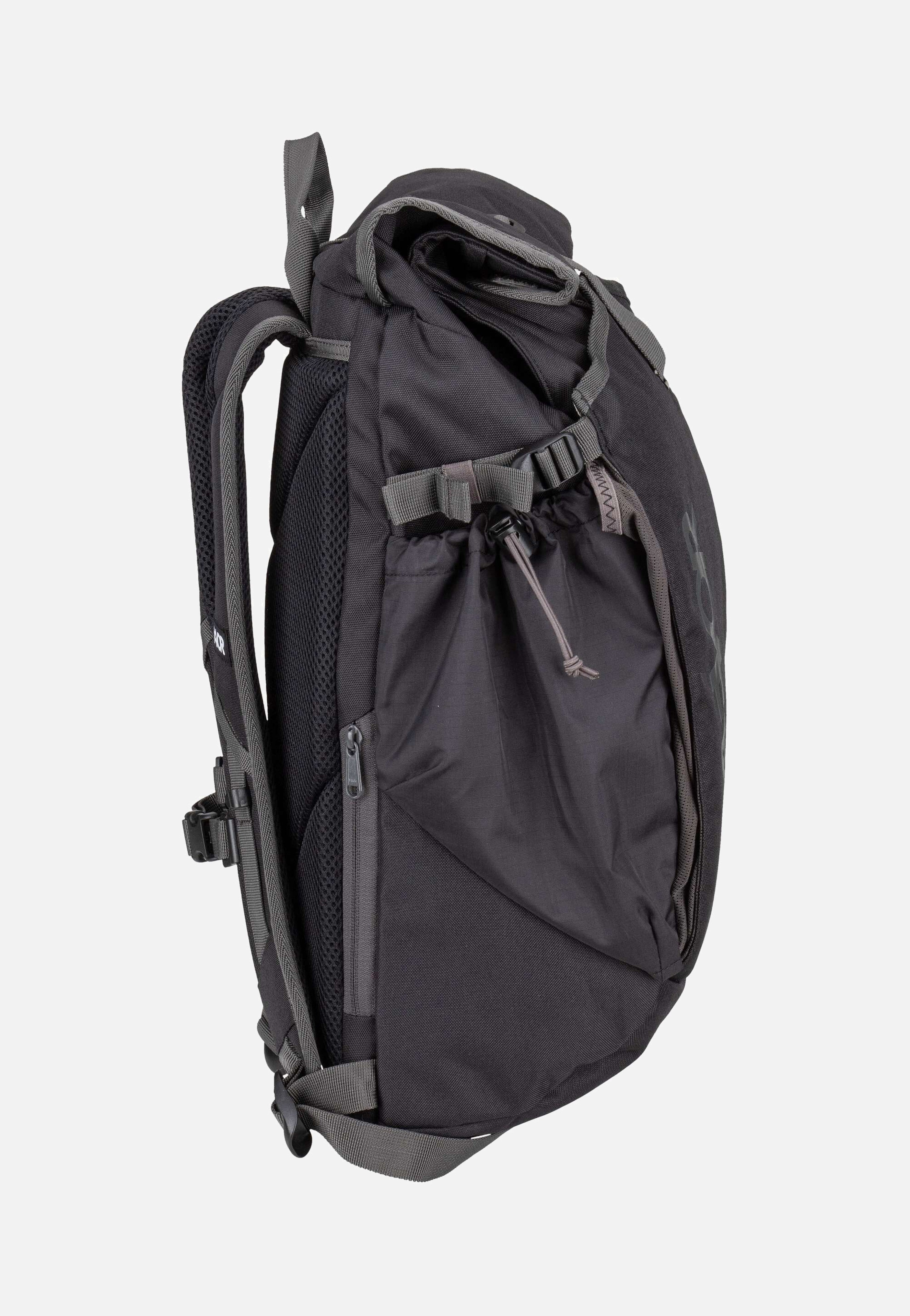 AEVOR Roll Pack Black Charcoal Rucksack