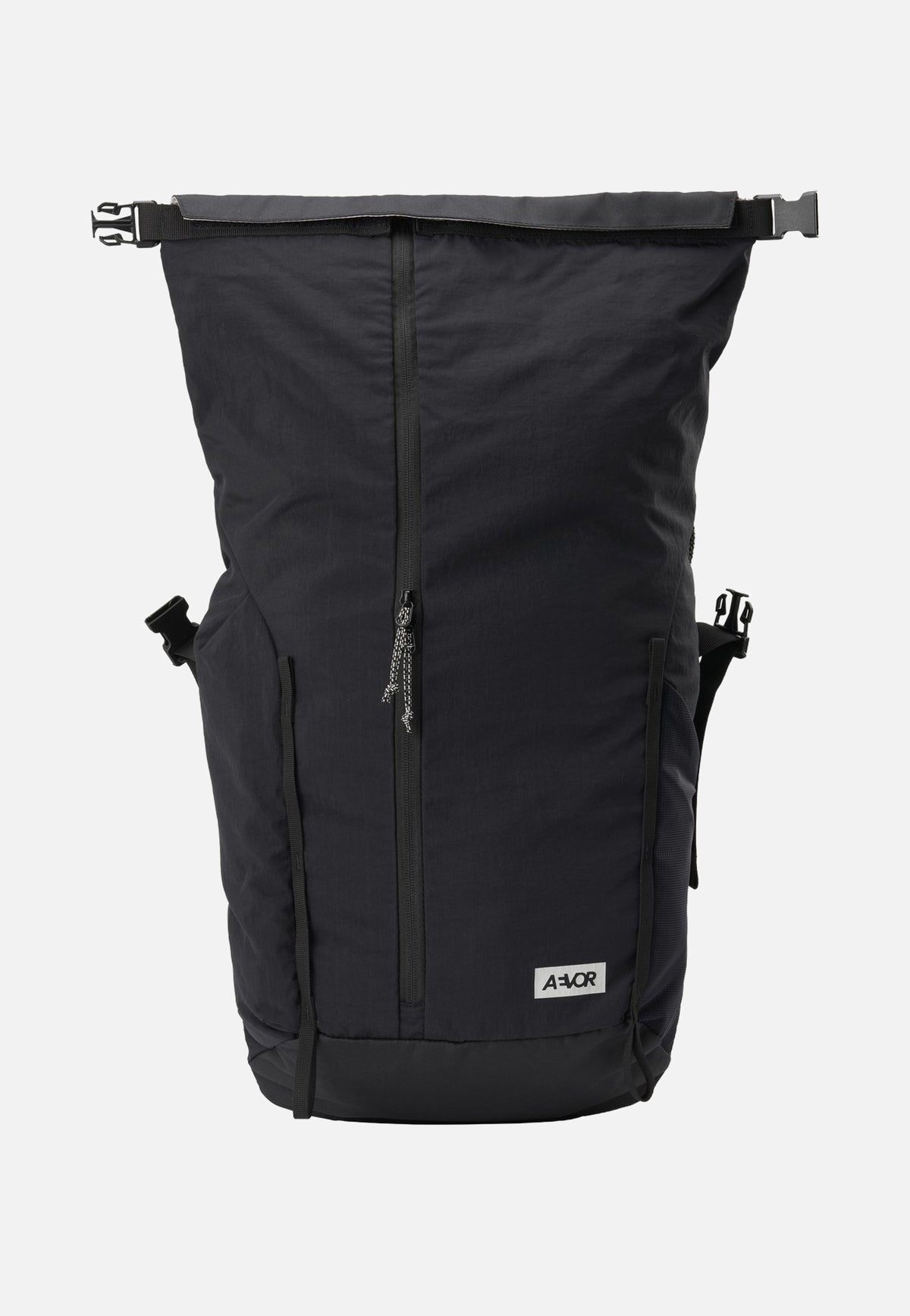 AEVOR Active Pack Black Rolltop Rucksack