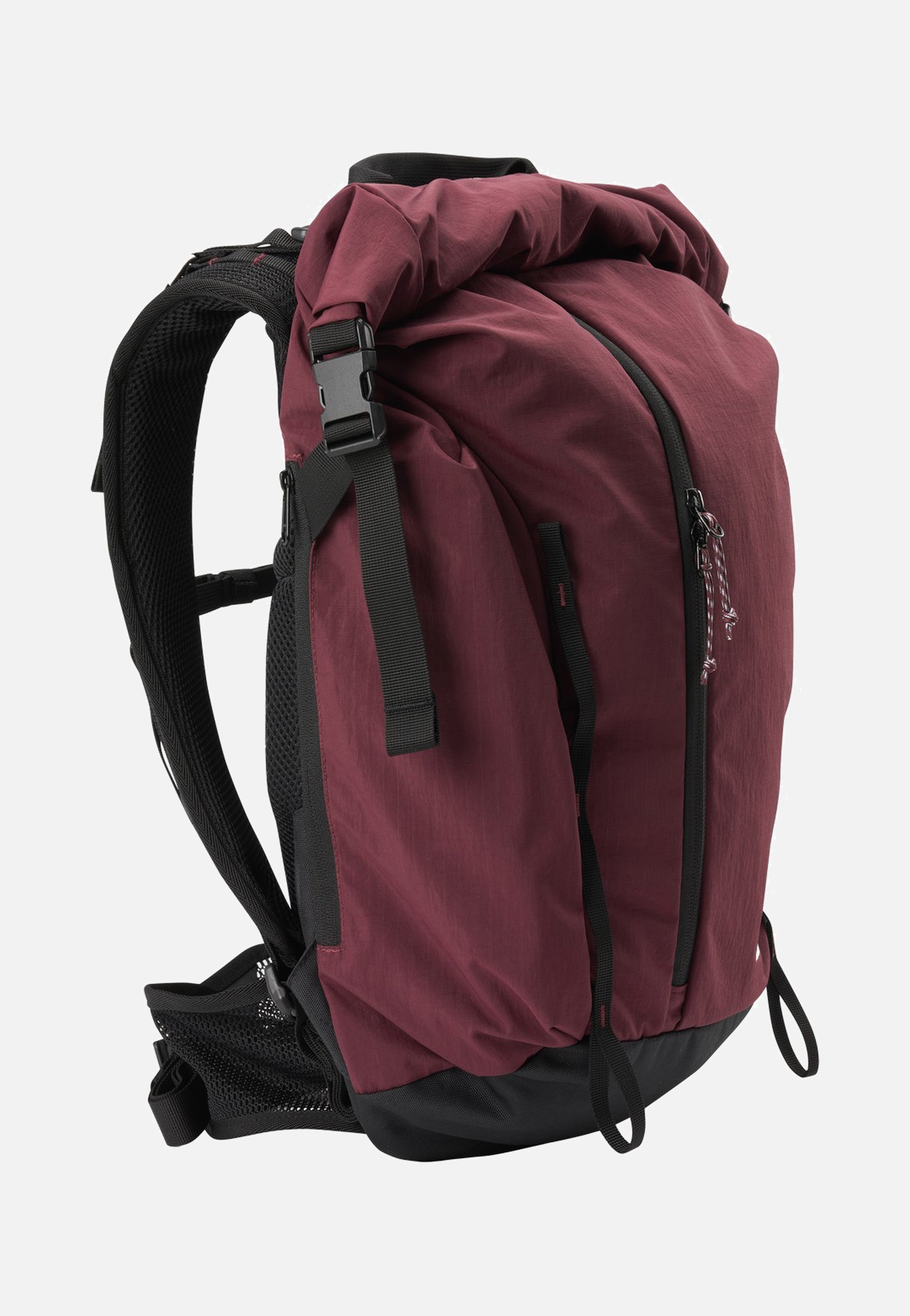 AEVOR Active Pack Burgundy Rolltop Backpack