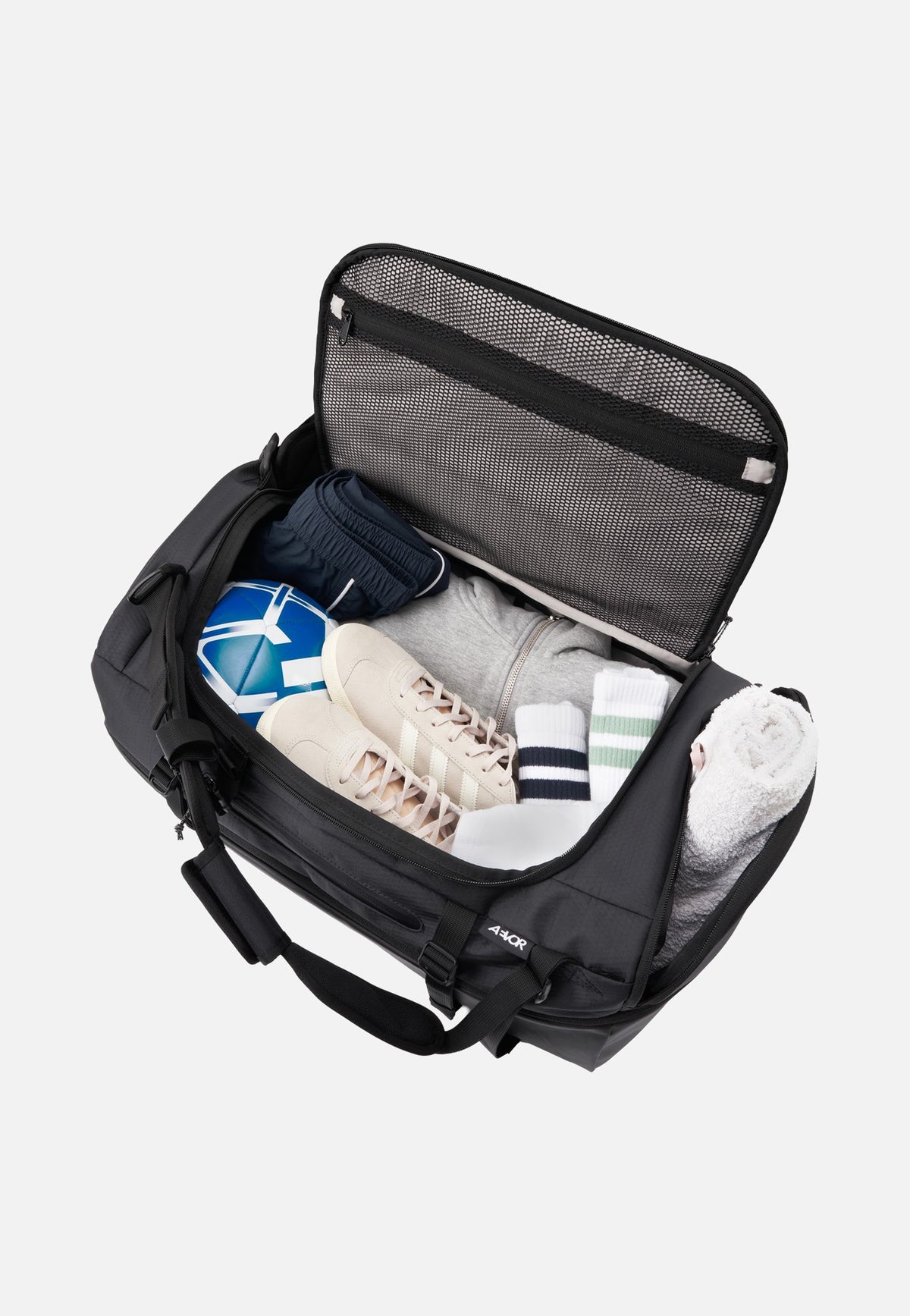 AEVOR Duffel Pack Proof Black Dufflebag