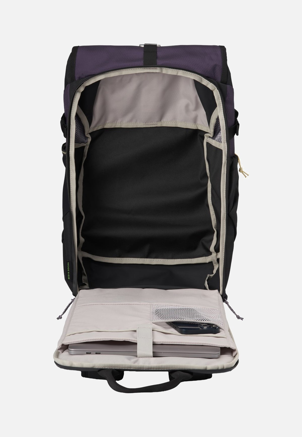 AEVOR Roll Pack Proof Phantom Purple Rolltop Rucksack