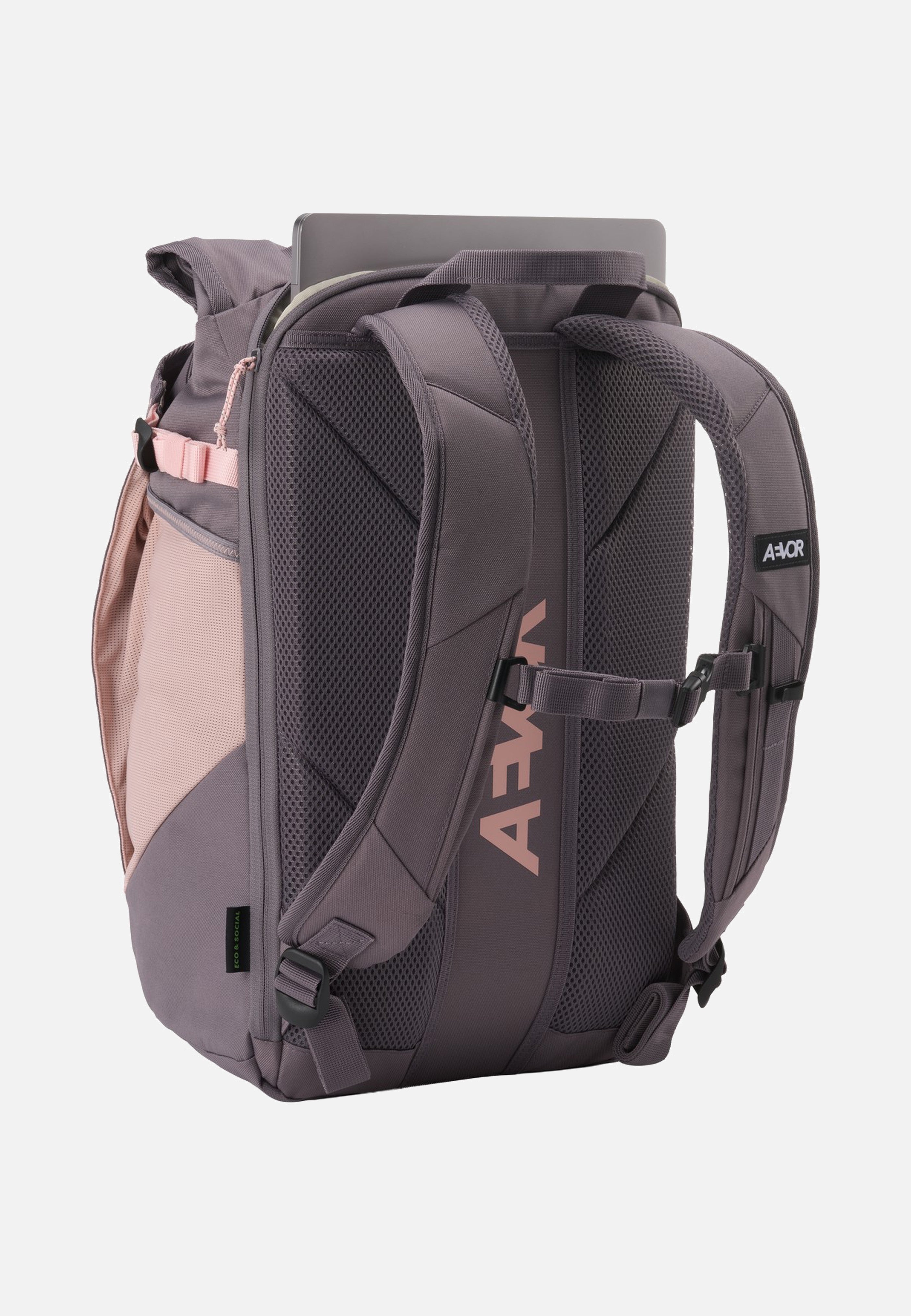AEVOR Roll Pack Tropical Lily Rolltop Rucksack