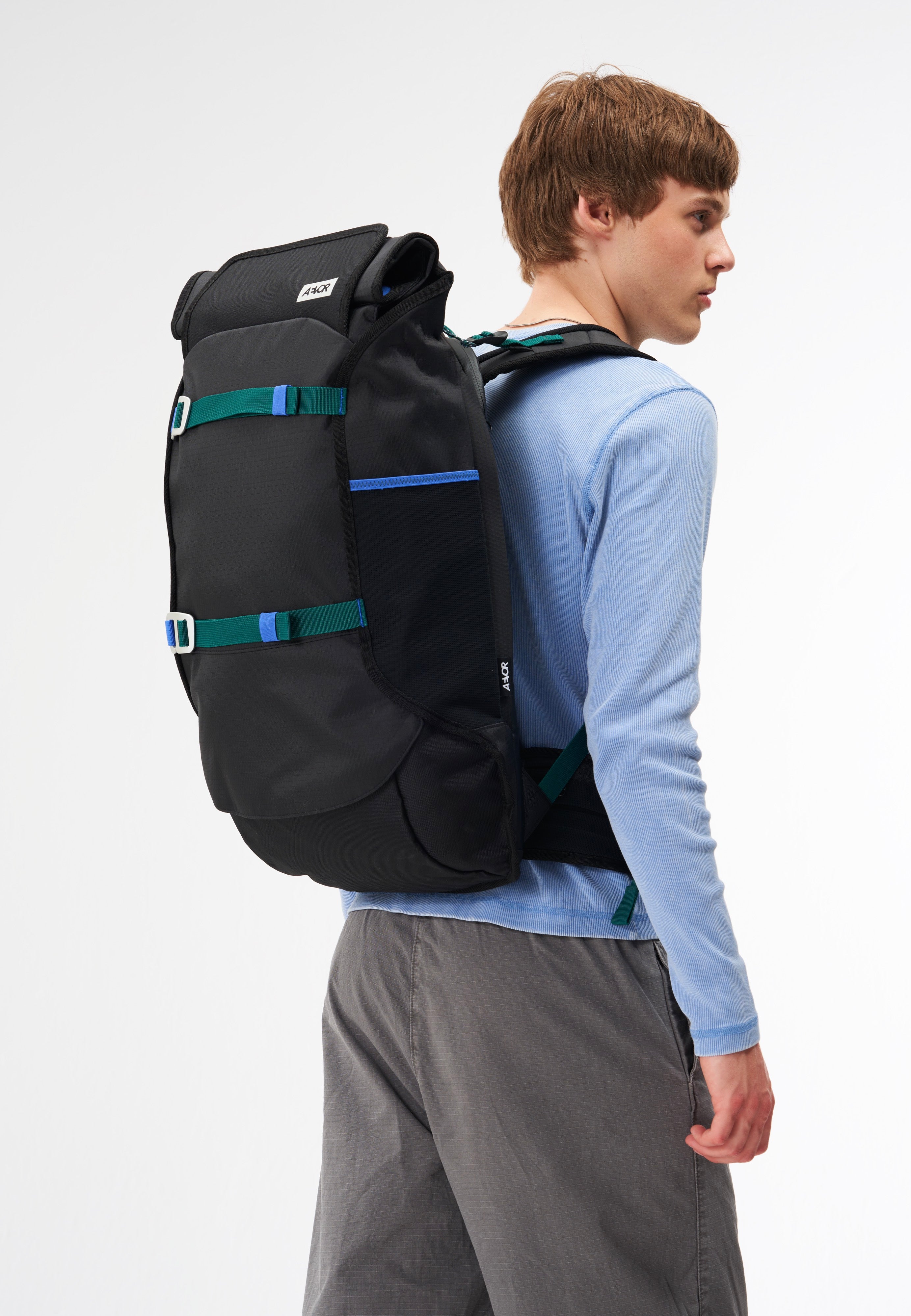 AEVOR Travel Pack Proof Dual Dip Aqua Drift Travel Backpack