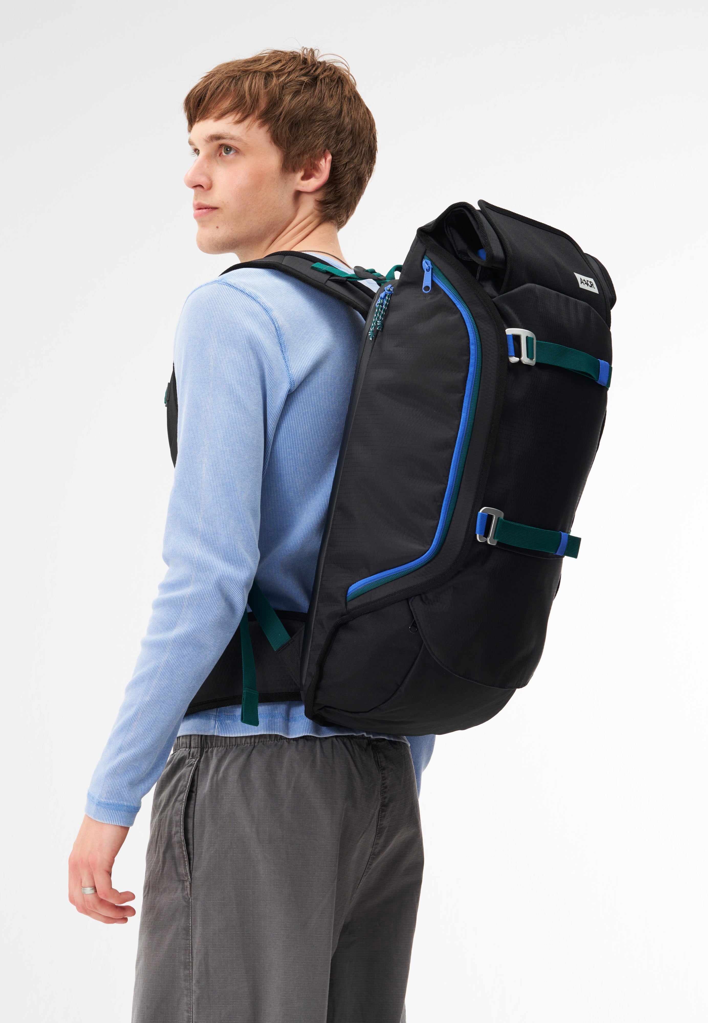 AEVOR Travel Pack Proof Dual Dip Aqua Drift Travel Backpack