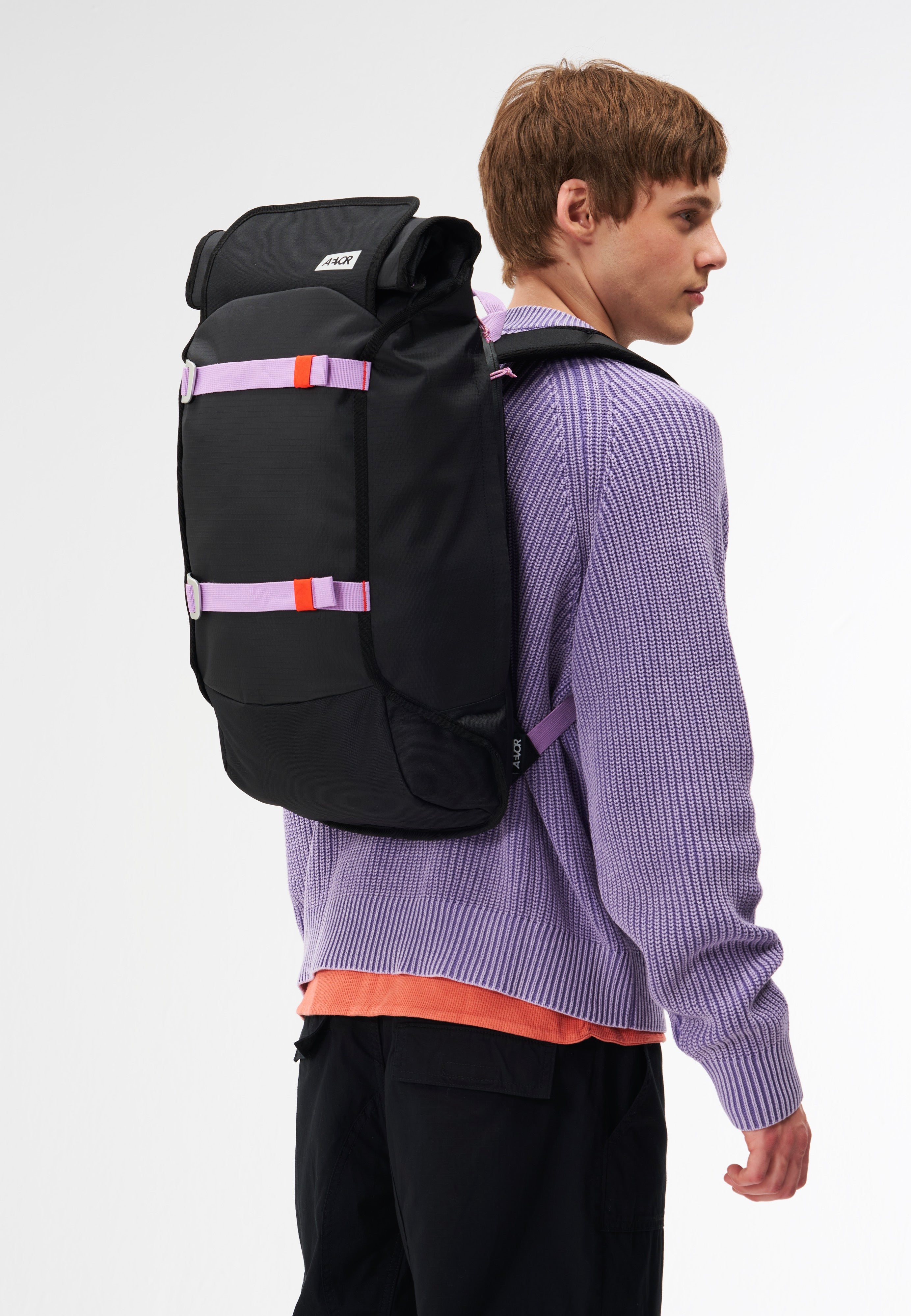 AEVOR Trip Pack Proof Dual Dip Violet Rush Rolltop Backpack