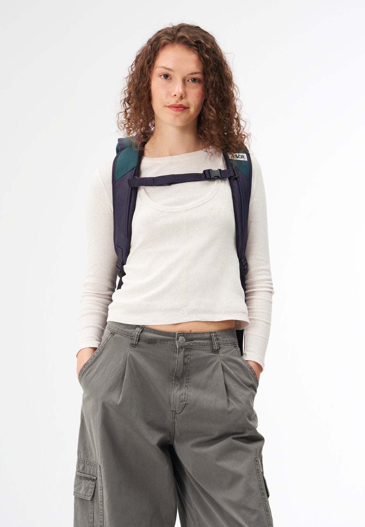 AEVOR Trip Pack Vintage Teal Rolltop Rucksack